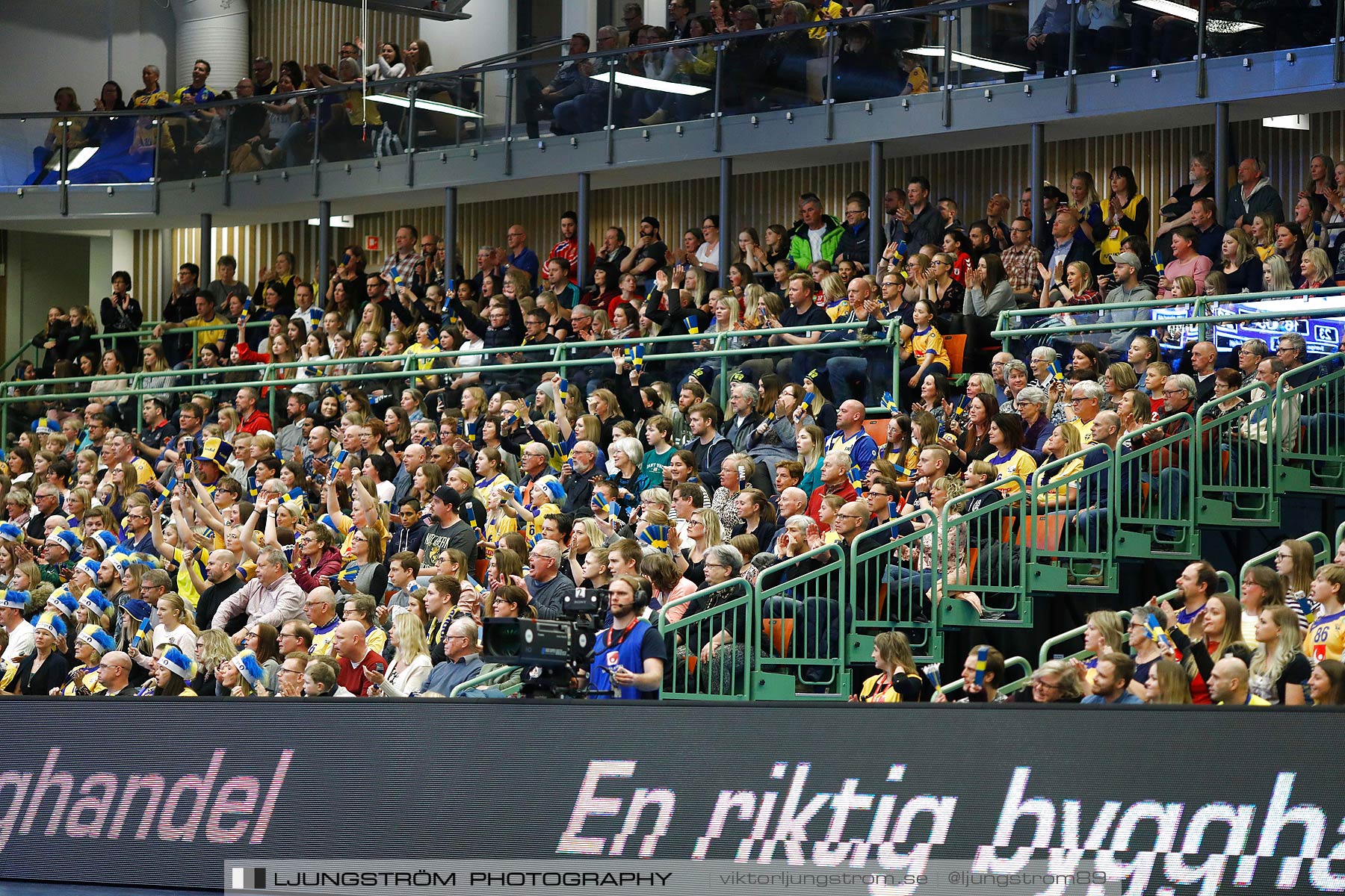 EM-Kval Sverige-Serbien 31-30,dam,Arena Skövde,Skövde,Sverige,Handboll,,2018,199998