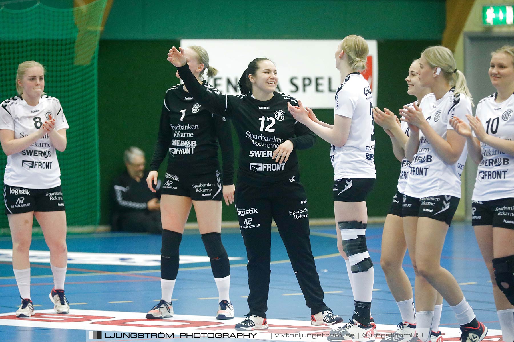 Skövde HF-Eskilstuna Guif 32-24,dam,Skövde Idrottshall,Skövde,Sverige,Handboll,,2018,200084