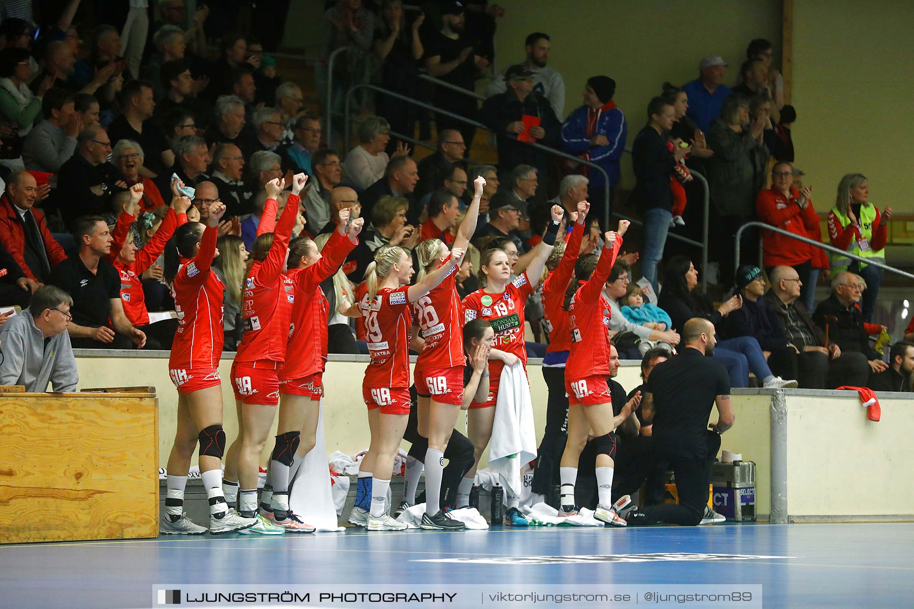 Skövde HF-Eskilstuna Guif 32-24,dam,Skövde Idrottshall,Skövde,Sverige,Handboll,,2018,200192