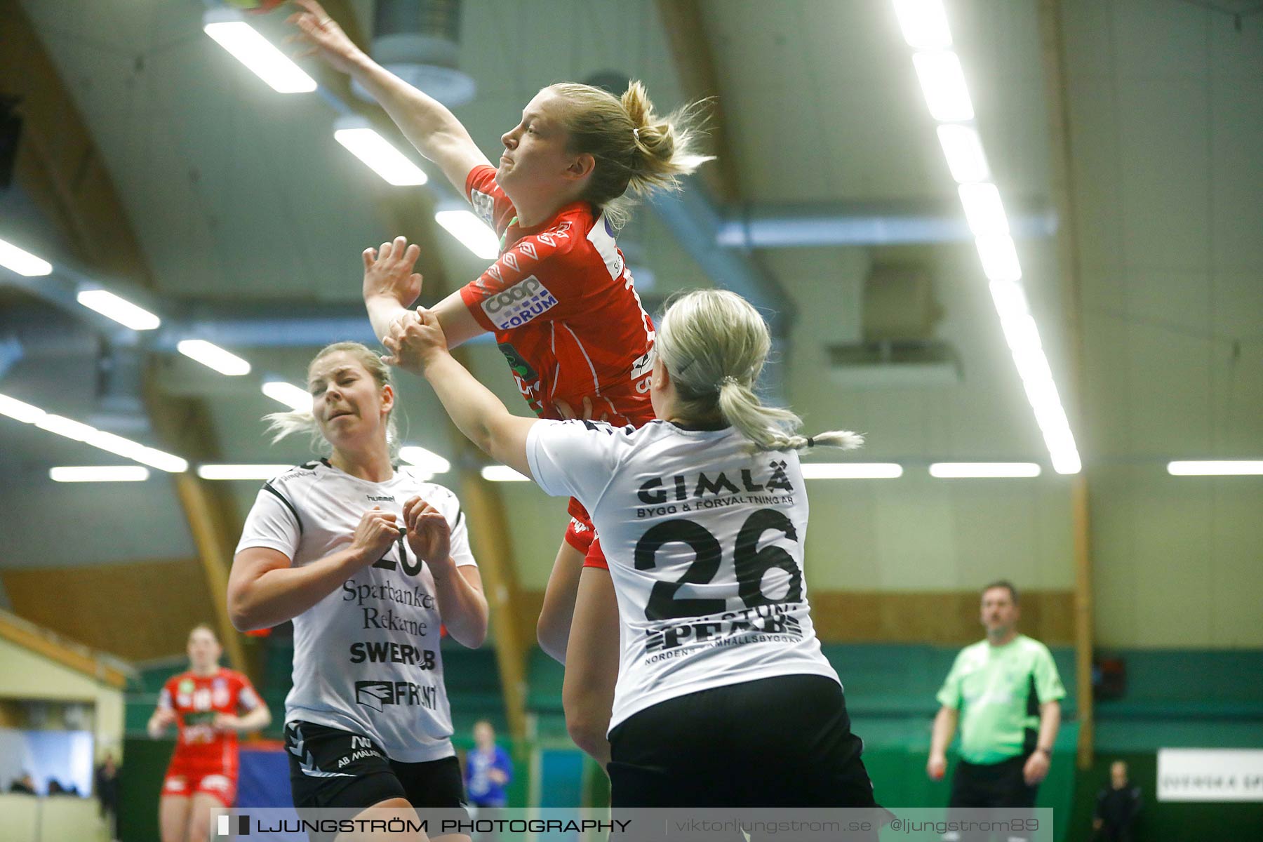 Skövde HF-Eskilstuna Guif 32-24,dam,Skövde Idrottshall,Skövde,Sverige,Handboll,,2018,200193