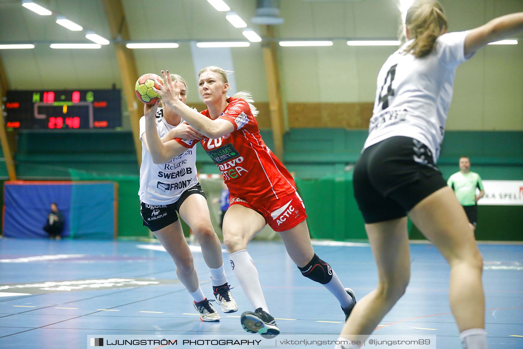 Skövde HF-Eskilstuna Guif 32-24,dam,Skövde Idrottshall,Skövde,Sverige,Handboll,,2018,200234