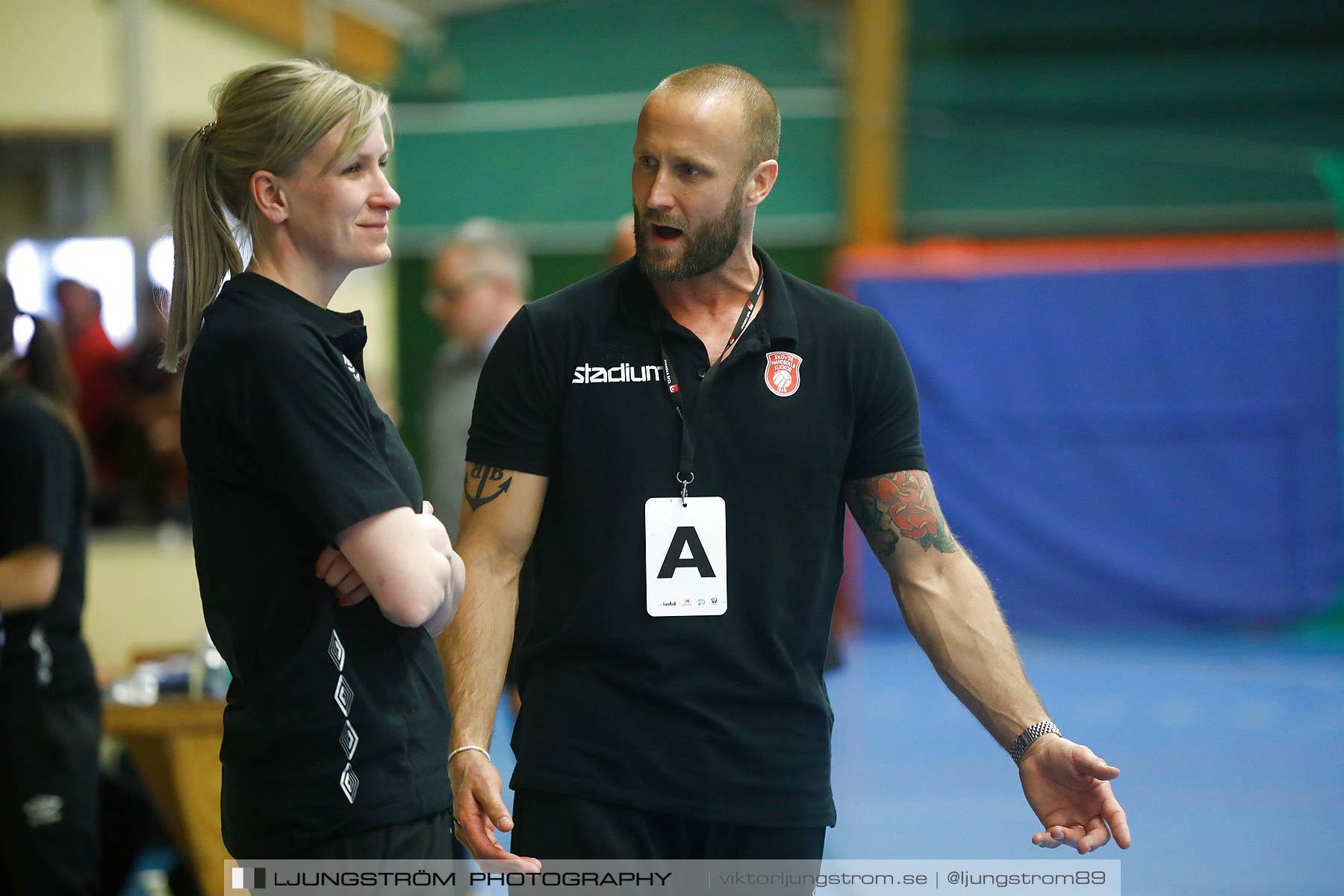 Skövde HF-Eskilstuna Guif 32-24,dam,Skövde Idrottshall,Skövde,Sverige,Handboll,,2018,200242