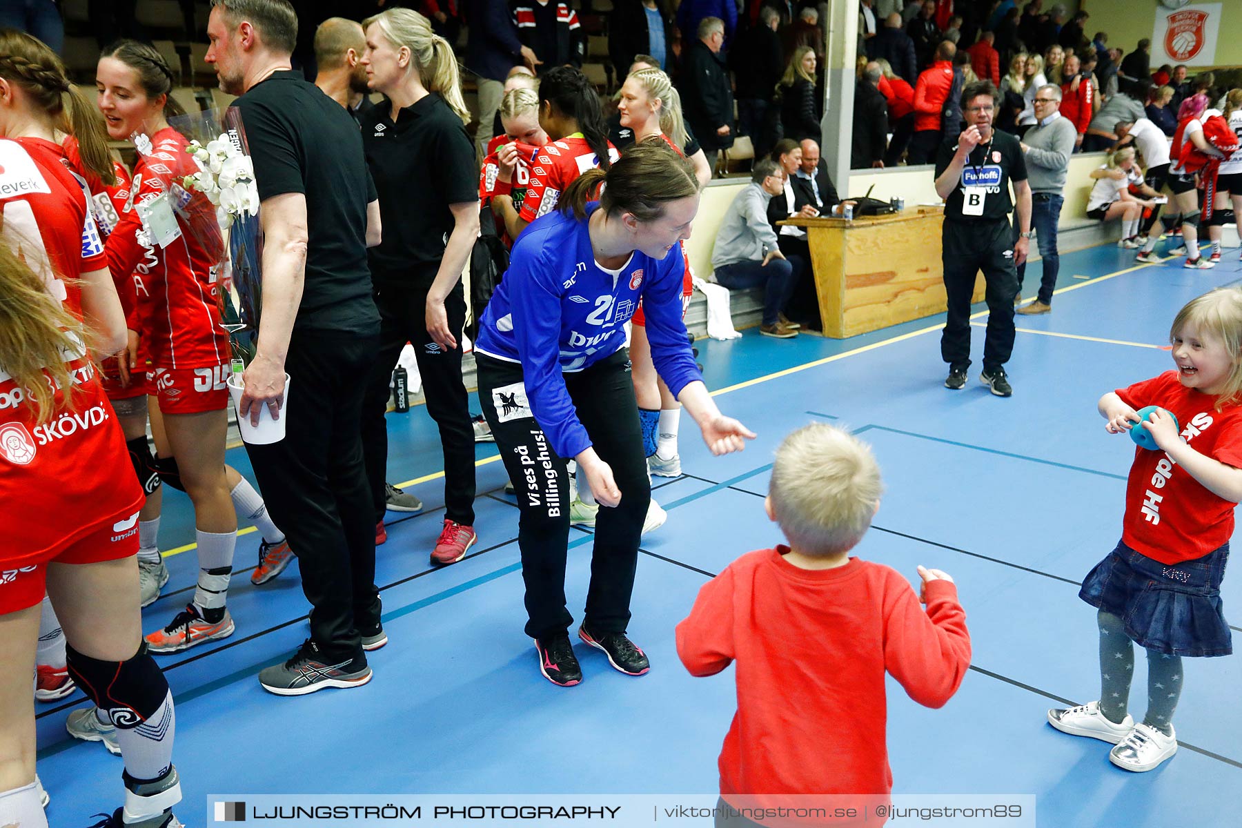 Skövde HF-Eskilstuna Guif 32-24,dam,Skövde Idrottshall,Skövde,Sverige,Handboll,,2018,200343