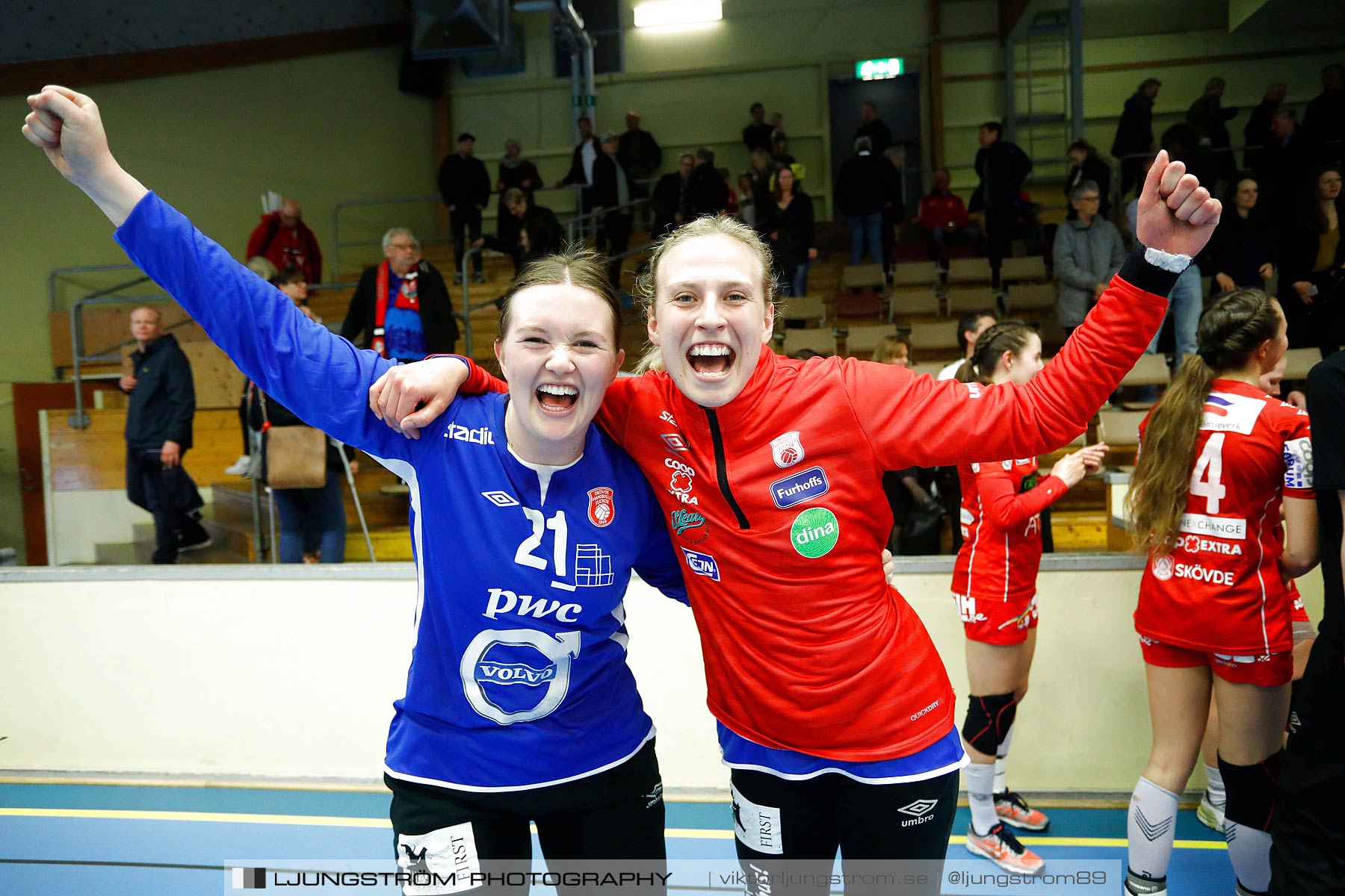 Skövde HF-Eskilstuna Guif 32-24,dam,Skövde Idrottshall,Skövde,Sverige,Handboll,,2018,200344