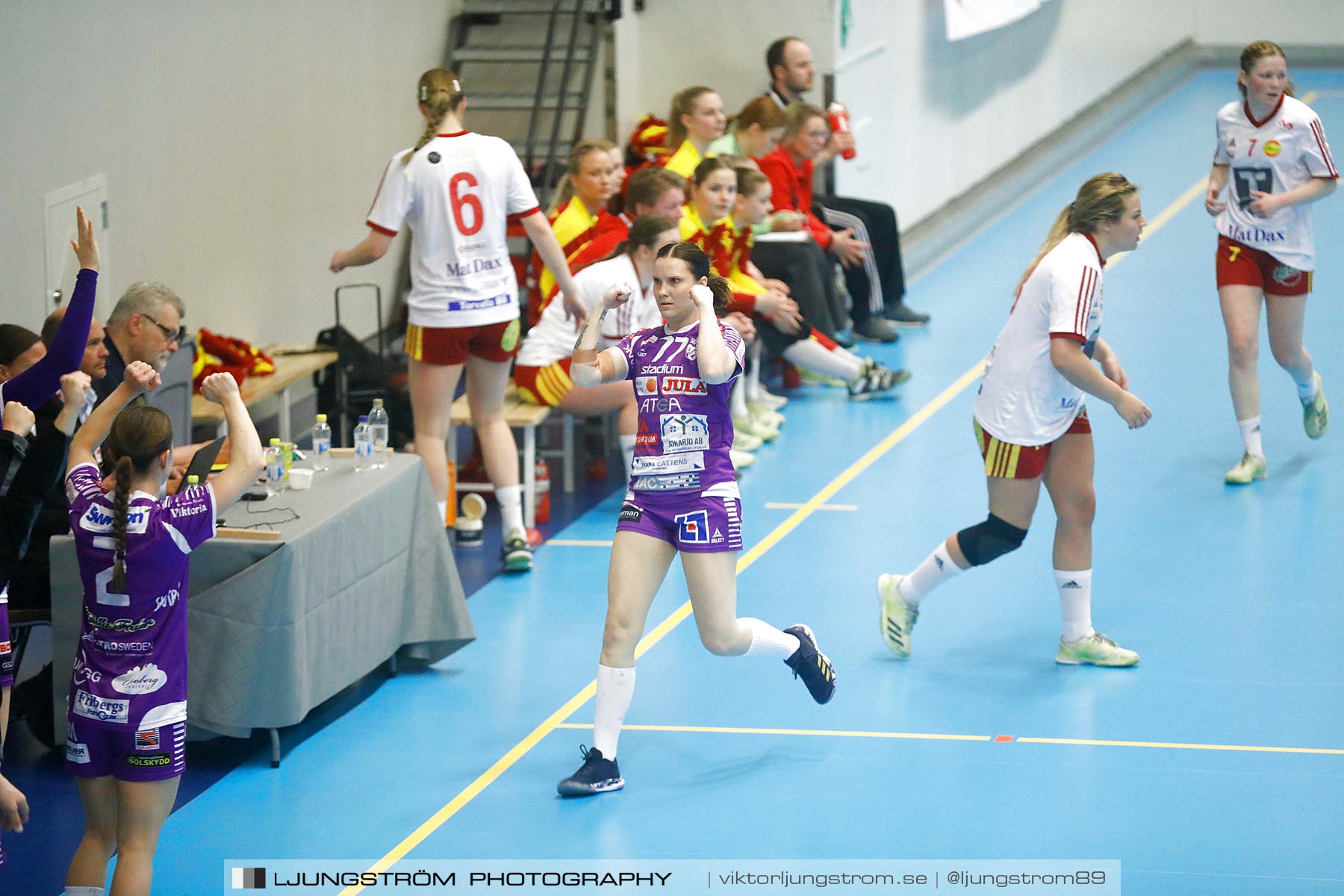 Skara HF-Tyresö Handboll 17-15,dam,Skara Idrottshall,Skara,Sverige,Handboll,,2018,200416