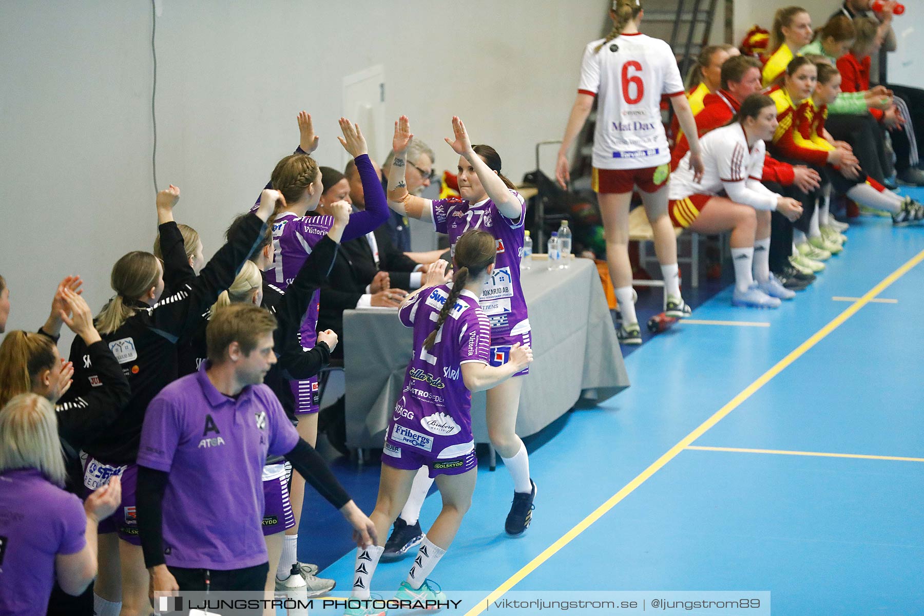 Skara HF-Tyresö Handboll 17-15,dam,Skara Idrottshall,Skara,Sverige,Handboll,,2018,200417