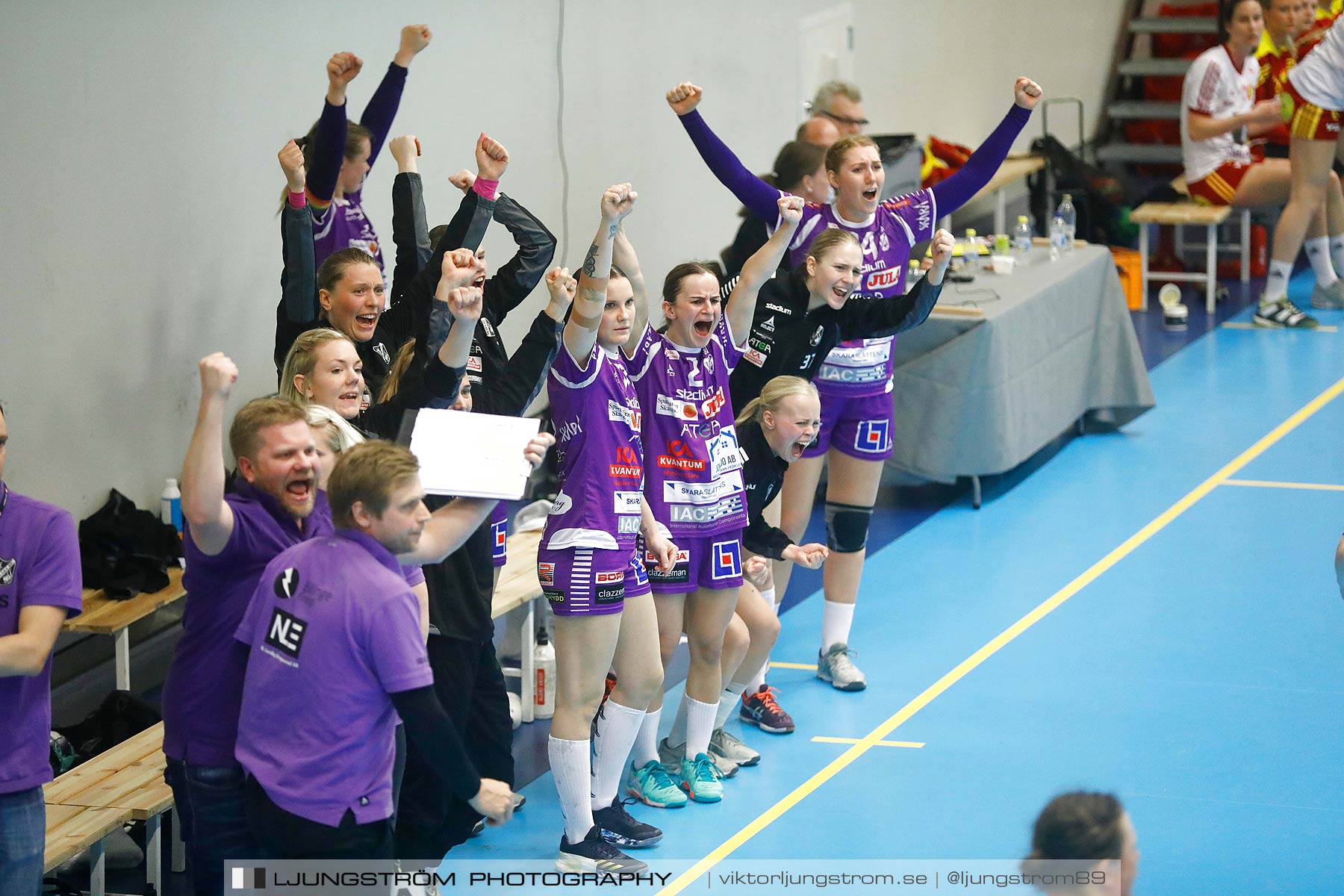 Skara HF-Tyresö Handboll 17-15,dam,Skara Idrottshall,Skara,Sverige,Handboll,,2018,200429