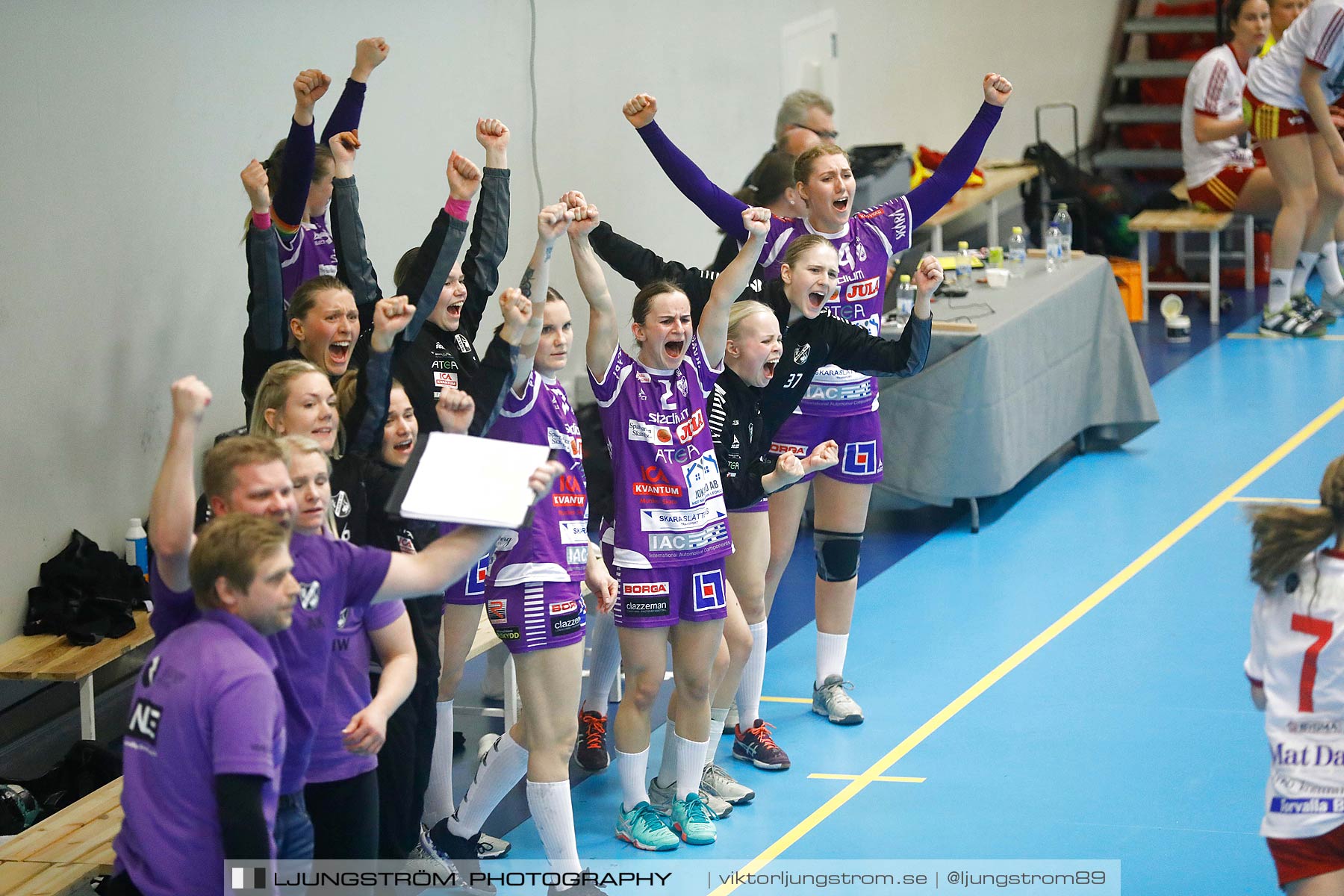 Skara HF-Tyresö Handboll 17-15,dam,Skara Idrottshall,Skara,Sverige,Handboll,,2018,200430