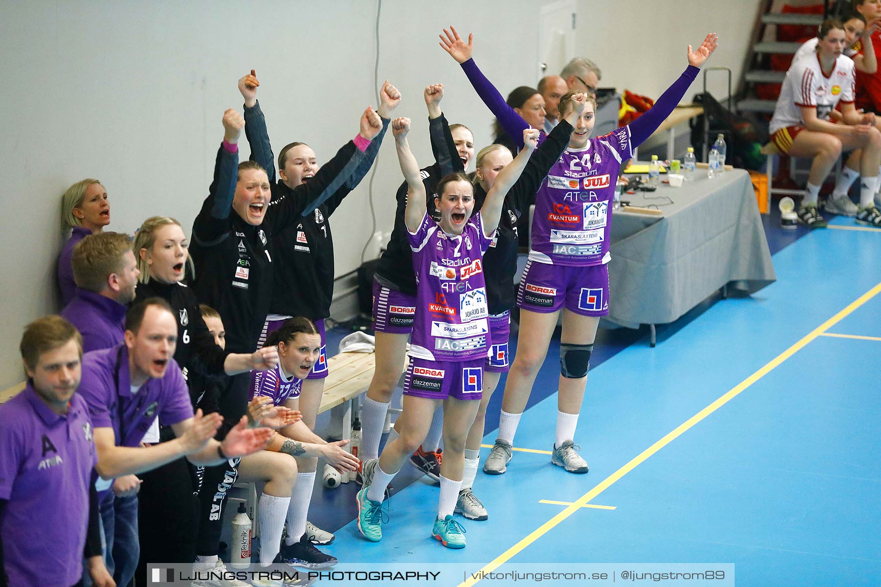 Skara HF-Tyresö Handboll 17-15,dam,Skara Idrottshall,Skara,Sverige,Handboll,,2018,200431