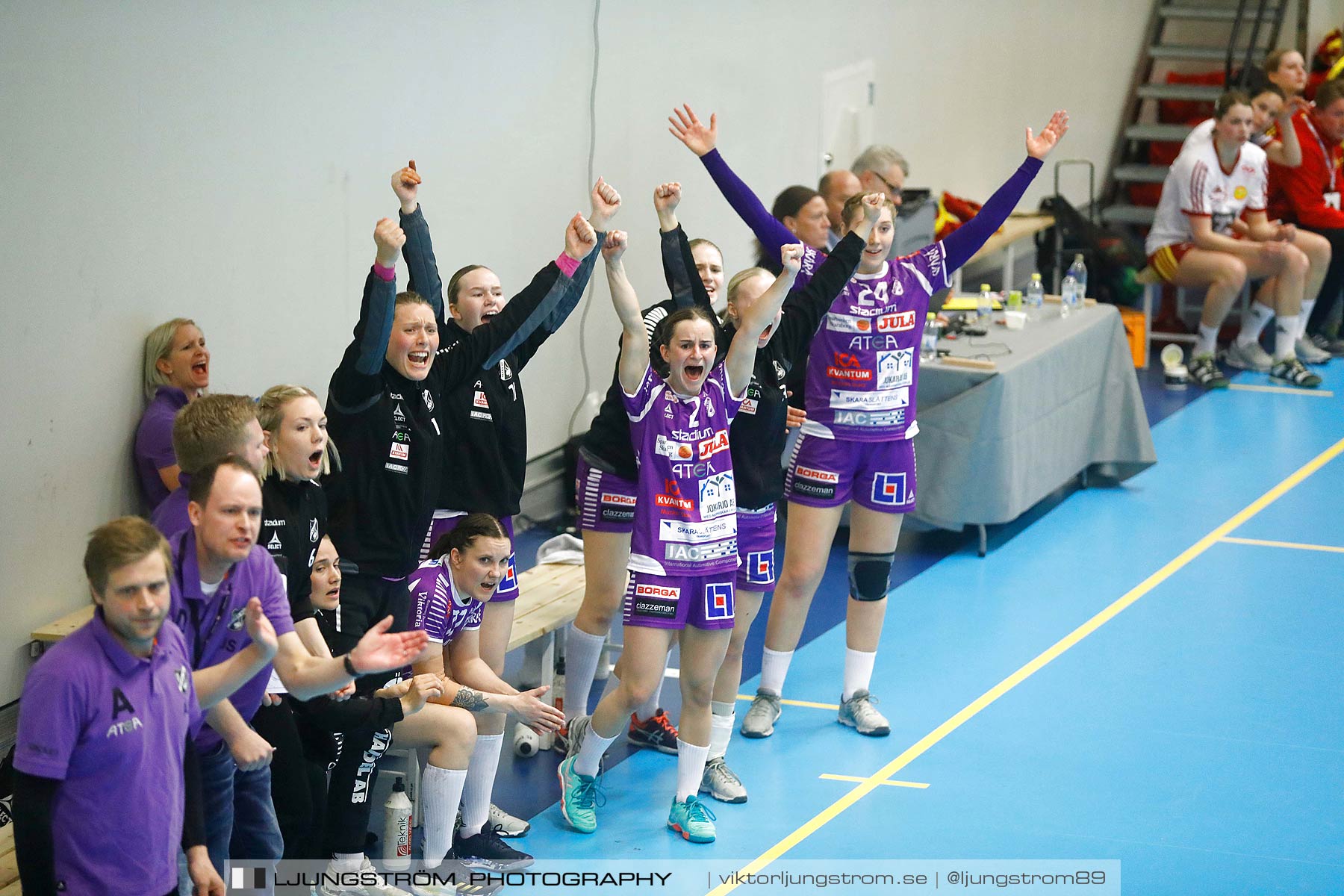 Skara HF-Tyresö Handboll 17-15,dam,Skara Idrottshall,Skara,Sverige,Handboll,,2018,200438