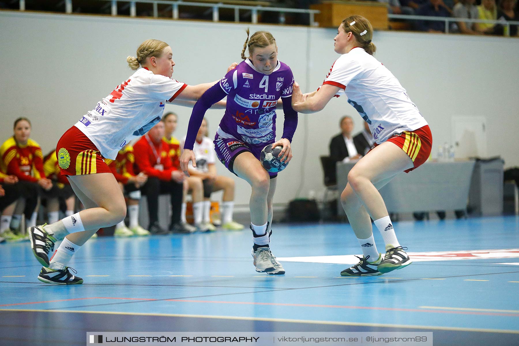 Skara HF-Tyresö Handboll 17-15,dam,Skara Idrottshall,Skara,Sverige,Handboll,,2018,200444