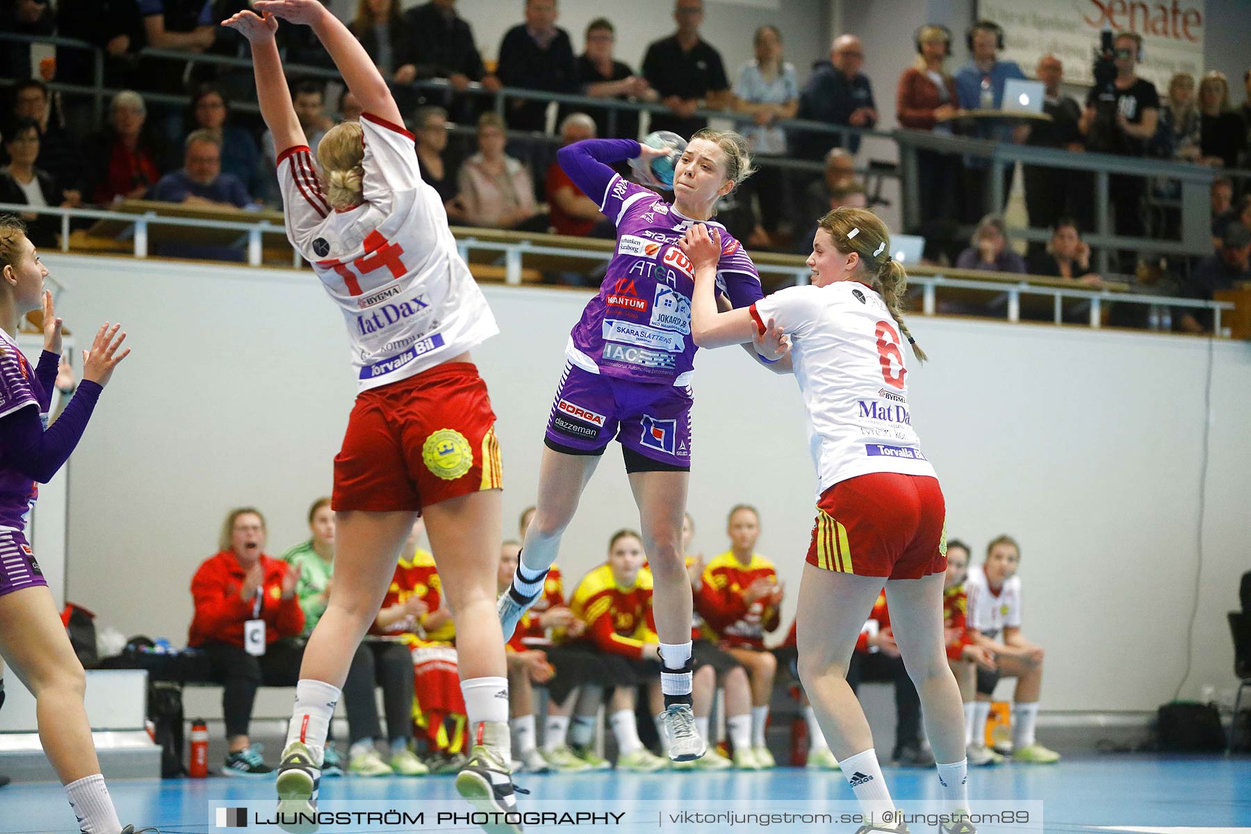 Skara HF-Tyresö Handboll 17-15,dam,Skara Idrottshall,Skara,Sverige,Handboll,,2018,200456