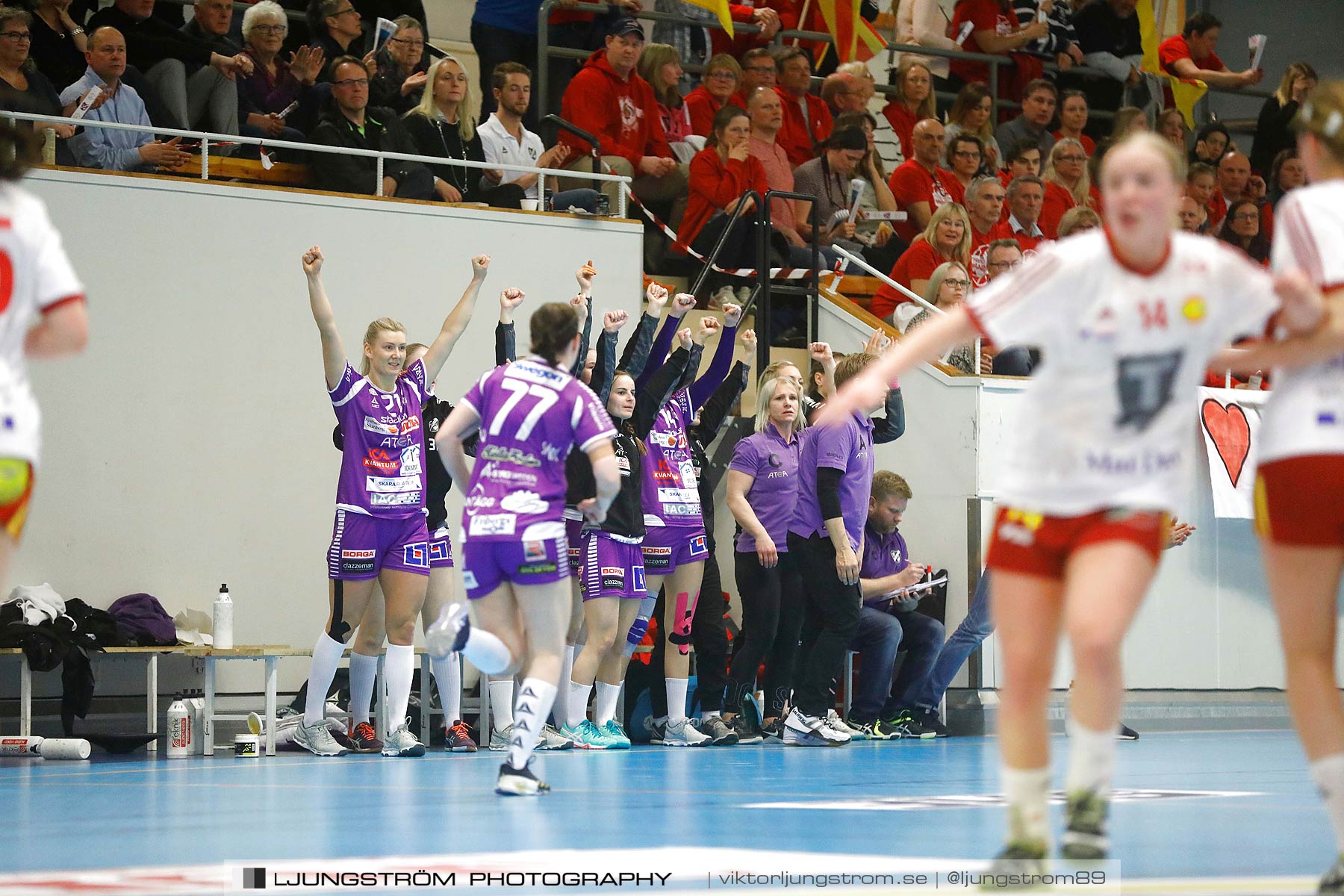 Skara HF-Tyresö Handboll 17-15,dam,Skara Idrottshall,Skara,Sverige,Handboll,,2018,200488