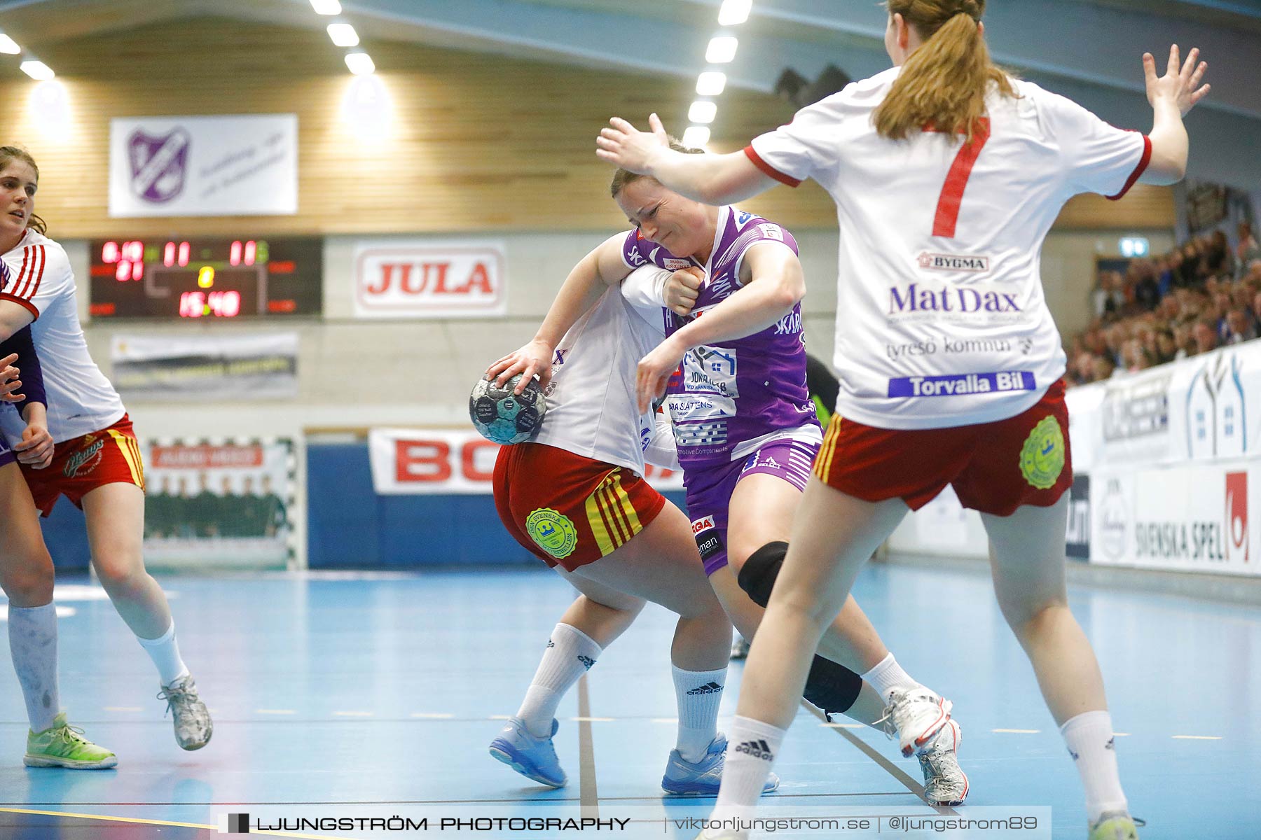 Skara HF-Tyresö Handboll 17-15,dam,Skara Idrottshall,Skara,Sverige,Handboll,,2018,200509