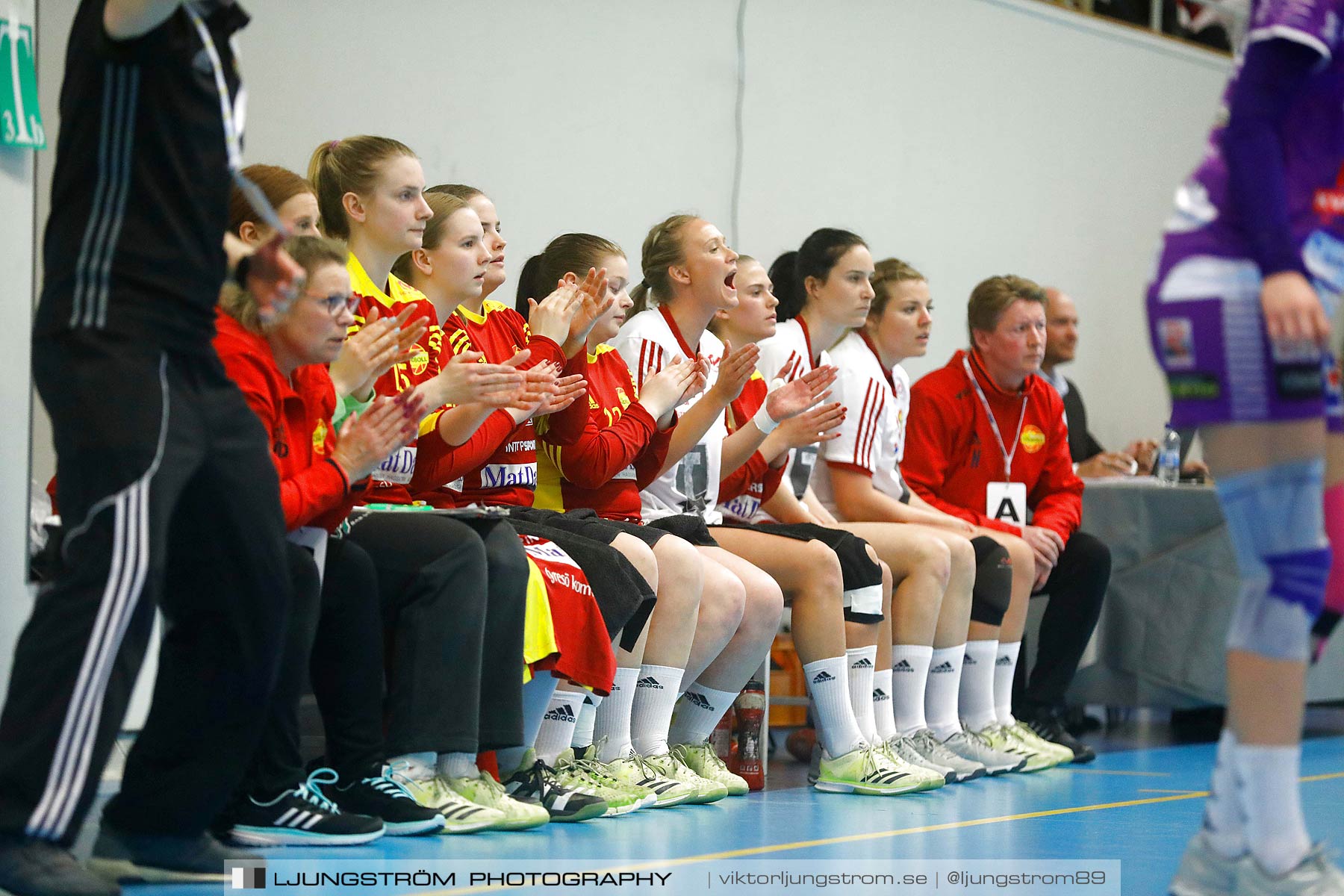 Skara HF-Tyresö Handboll 17-15,dam,Skara Idrottshall,Skara,Sverige,Handboll,,2018,200529