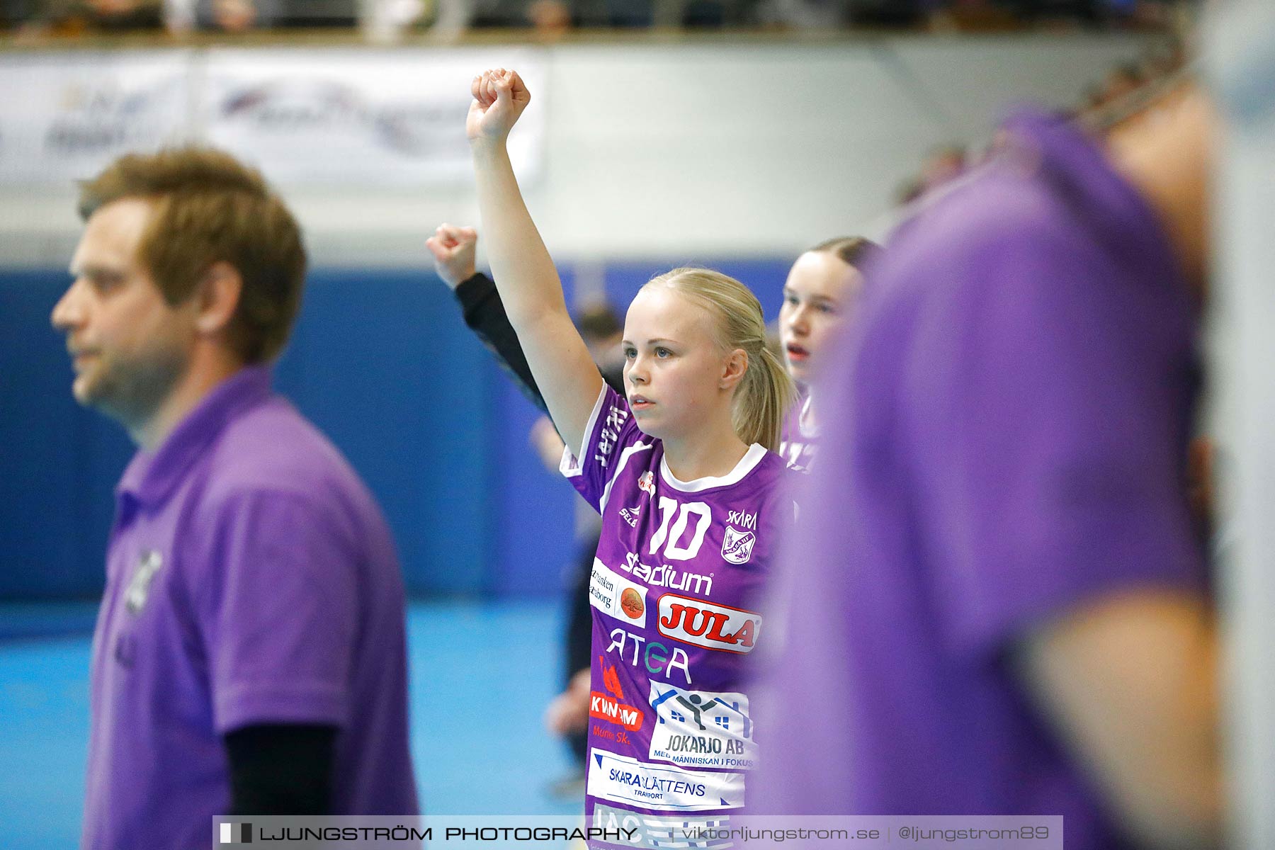 Skara HF-Tyresö Handboll 17-15,dam,Skara Idrottshall,Skara,Sverige,Handboll,,2018,200558