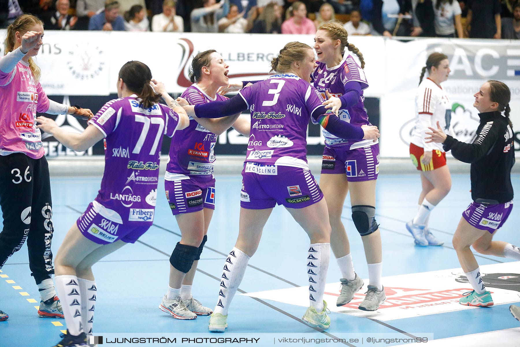 Skara HF-Tyresö Handboll 17-15,dam,Skara Idrottshall,Skara,Sverige,Handboll,,2018,200564