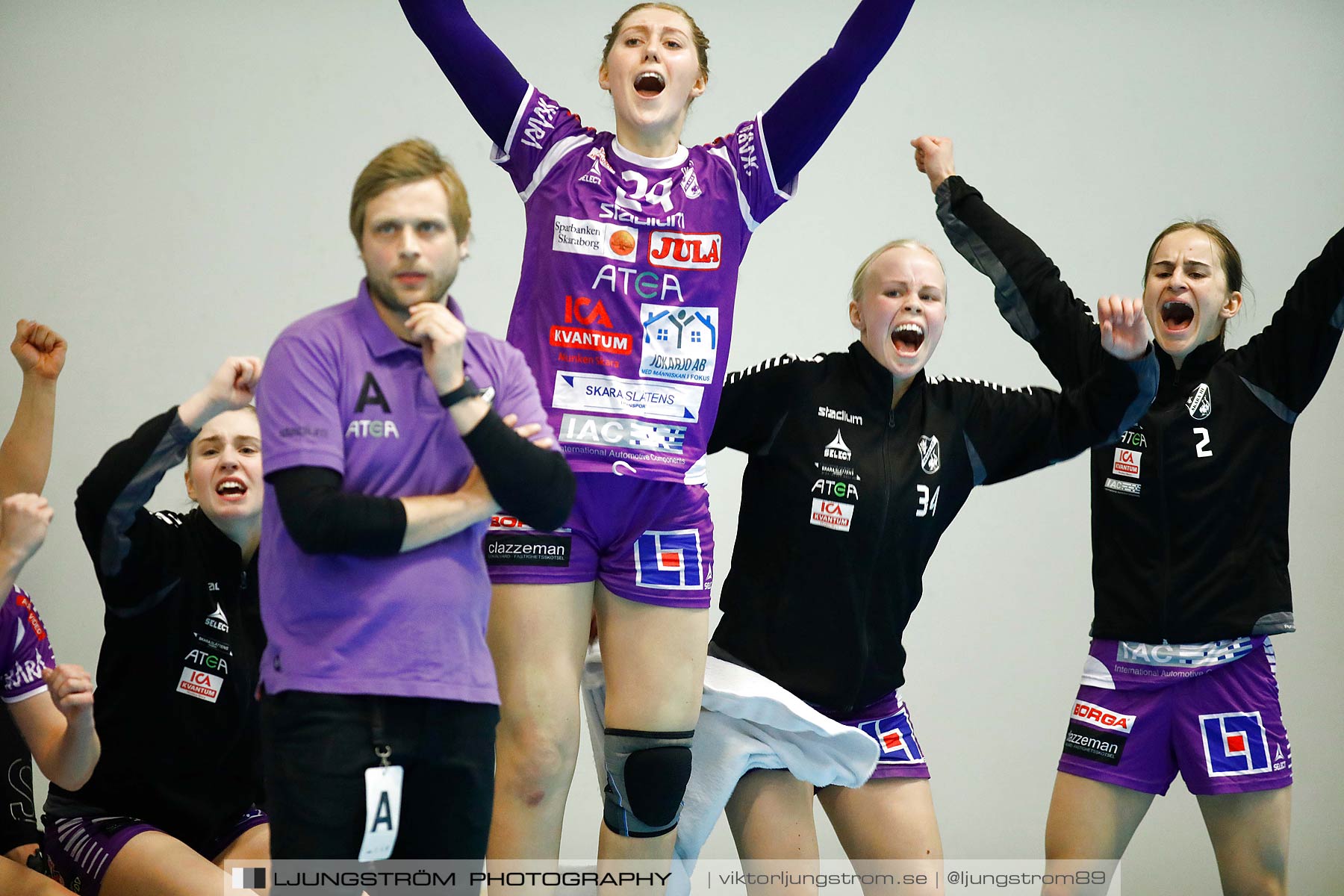 Skara HF-Tyresö Handboll 22-21,dam,Skara Idrottshall,Skara,Sverige,Handboll,,2018,200617