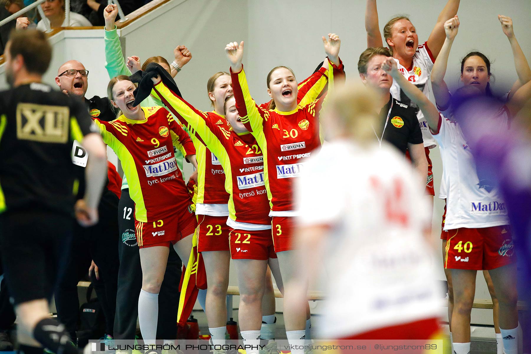 Skara HF-Tyresö Handboll 22-21,dam,Skara Idrottshall,Skara,Sverige,Handboll,,2018,200636