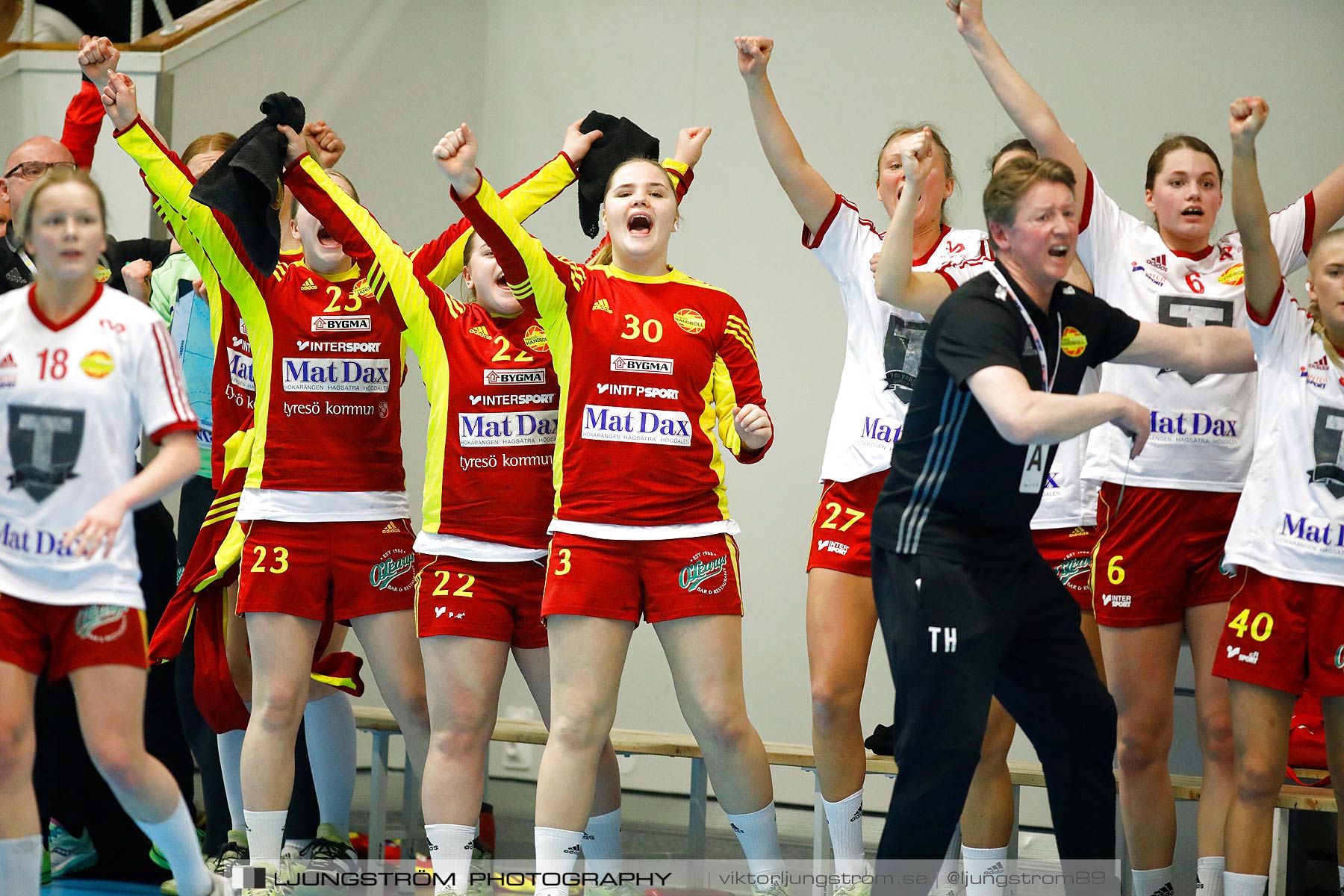 Skara HF-Tyresö Handboll 22-21,dam,Skara Idrottshall,Skara,Sverige,Handboll,,2018,200639