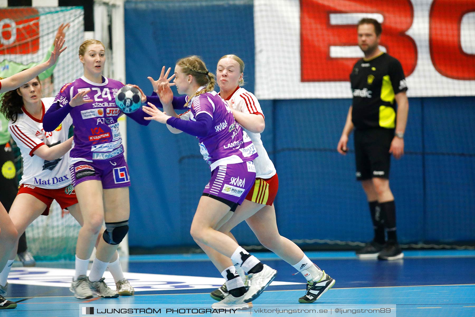 Skara HF-Tyresö Handboll 22-21,dam,Skara Idrottshall,Skara,Sverige,Handboll,,2018,200651