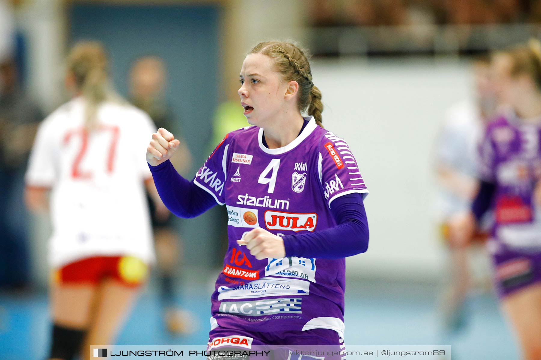 Skara HF-Tyresö Handboll 22-21,dam,Skara Idrottshall,Skara,Sverige,Handboll,,2018,200678