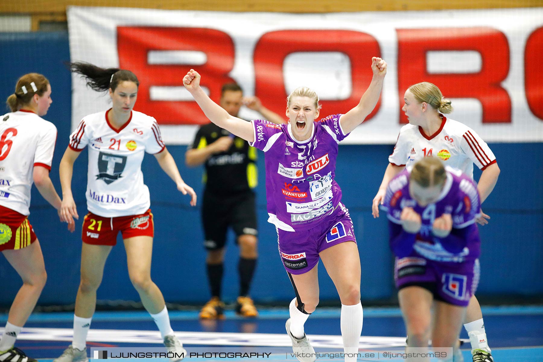 Skara HF-Tyresö Handboll 22-21,dam,Skara Idrottshall,Skara,Sverige,Handboll,,2018,200689