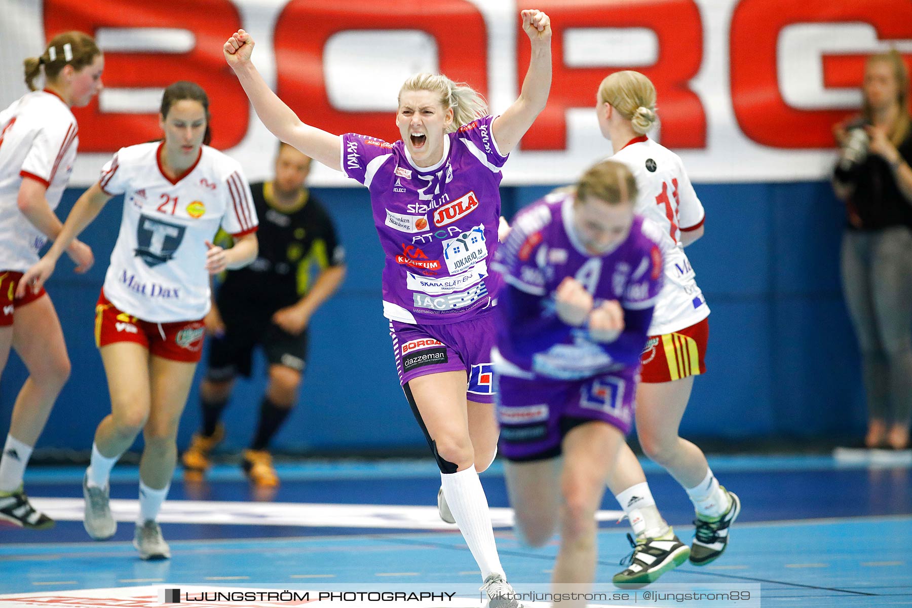 Skara HF-Tyresö Handboll 22-21,dam,Skara Idrottshall,Skara,Sverige,Handboll,,2018,200690