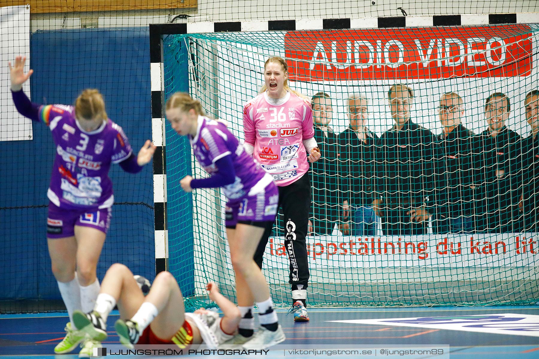 Skara HF-Tyresö Handboll 22-21,dam,Skara Idrottshall,Skara,Sverige,Handboll,,2018,200717