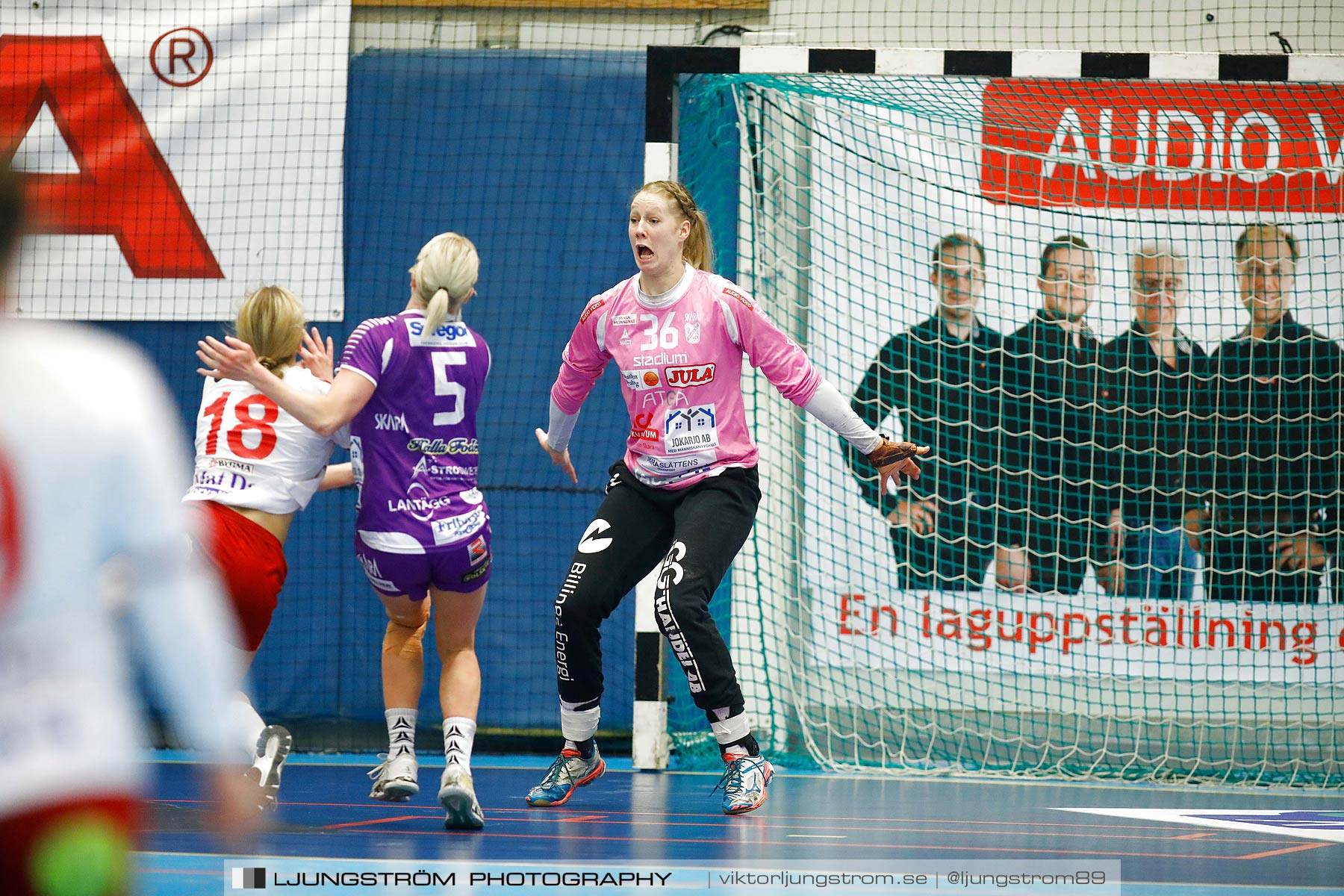 Skara HF-Tyresö Handboll 22-21,dam,Skara Idrottshall,Skara,Sverige,Handboll,,2018,200730