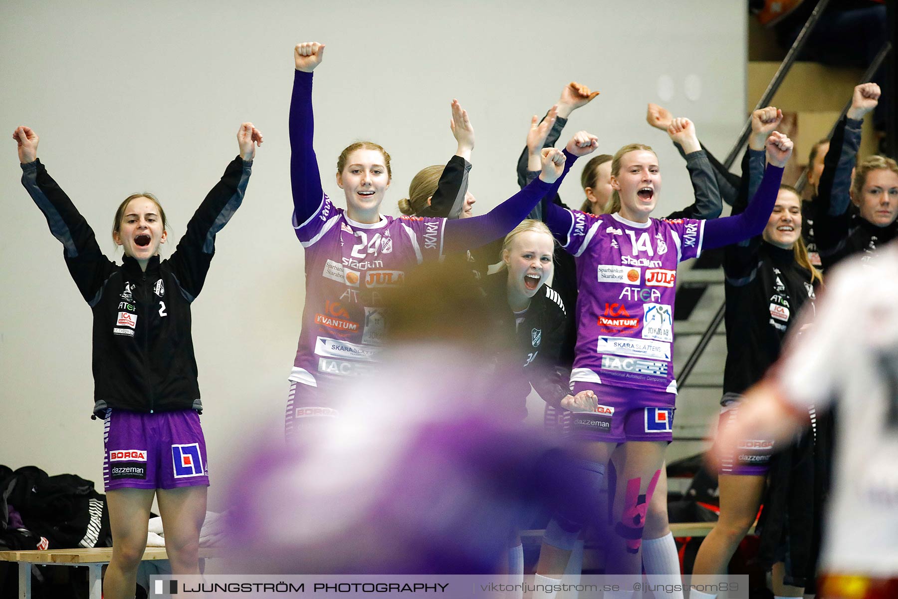 Skara HF-Tyresö Handboll 22-21,dam,Skara Idrottshall,Skara,Sverige,Handboll,,2018,200736