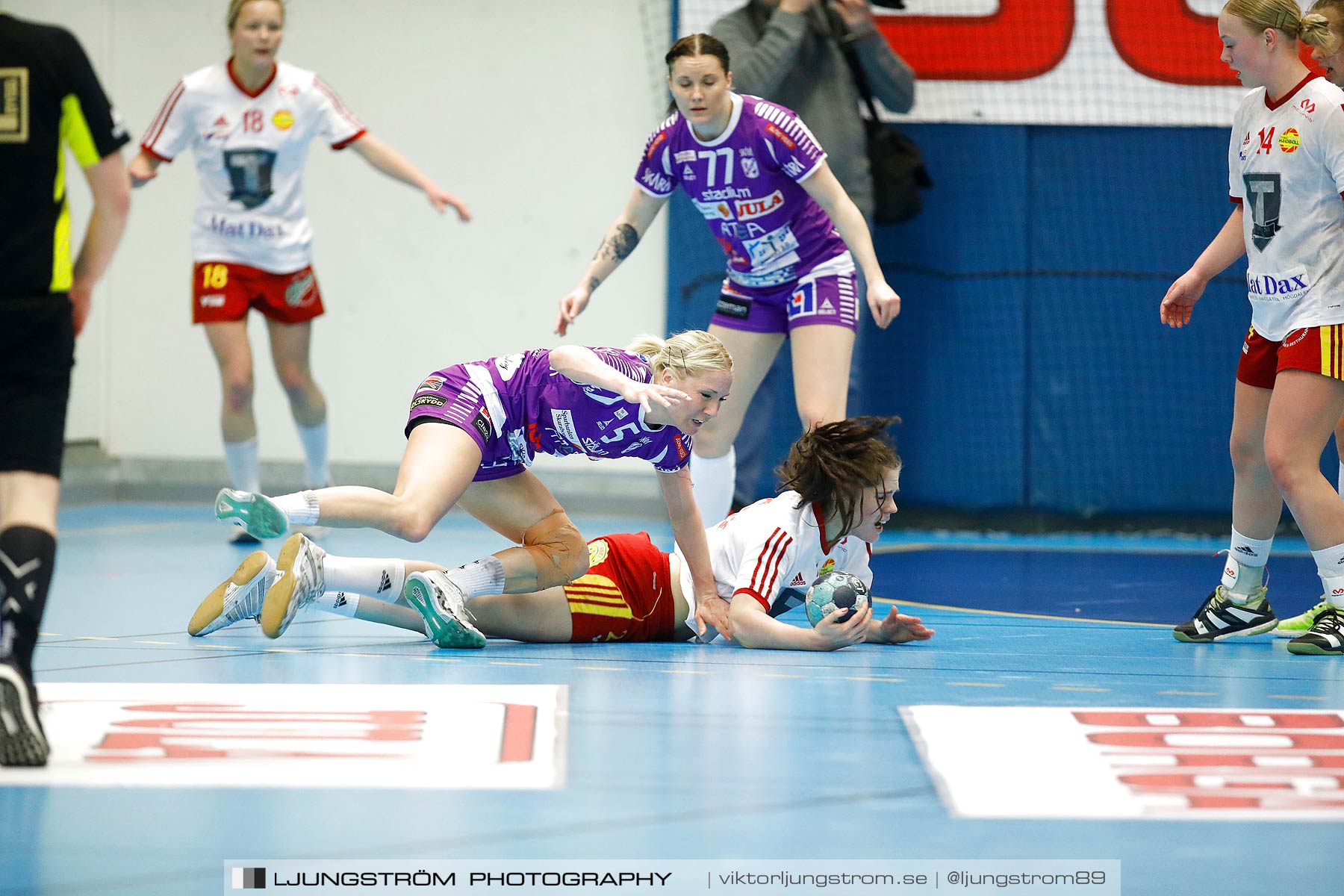Skara HF-Tyresö Handboll 22-21,dam,Skara Idrottshall,Skara,Sverige,Handboll,,2018,200739