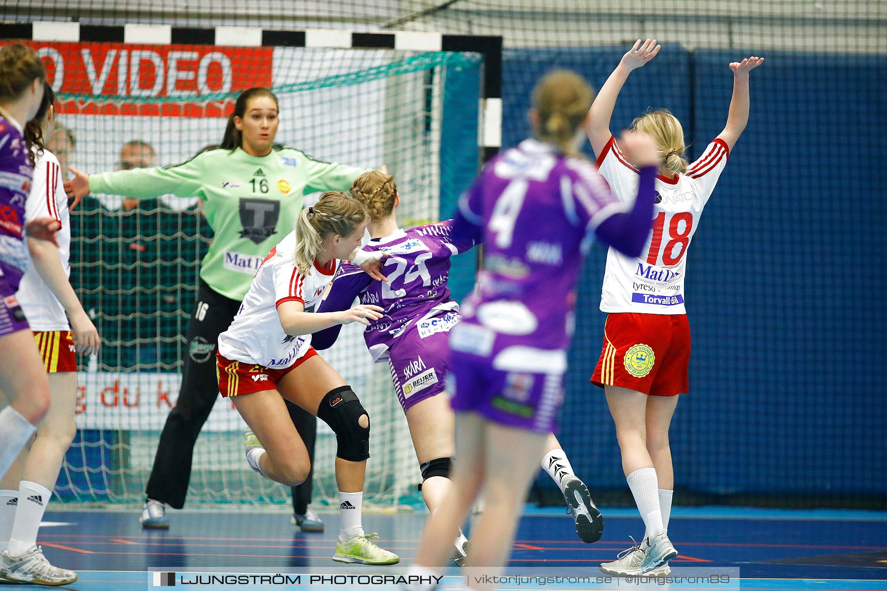 Skara HF-Tyresö Handboll 22-21,dam,Skara Idrottshall,Skara,Sverige,Handboll,,2018,200775