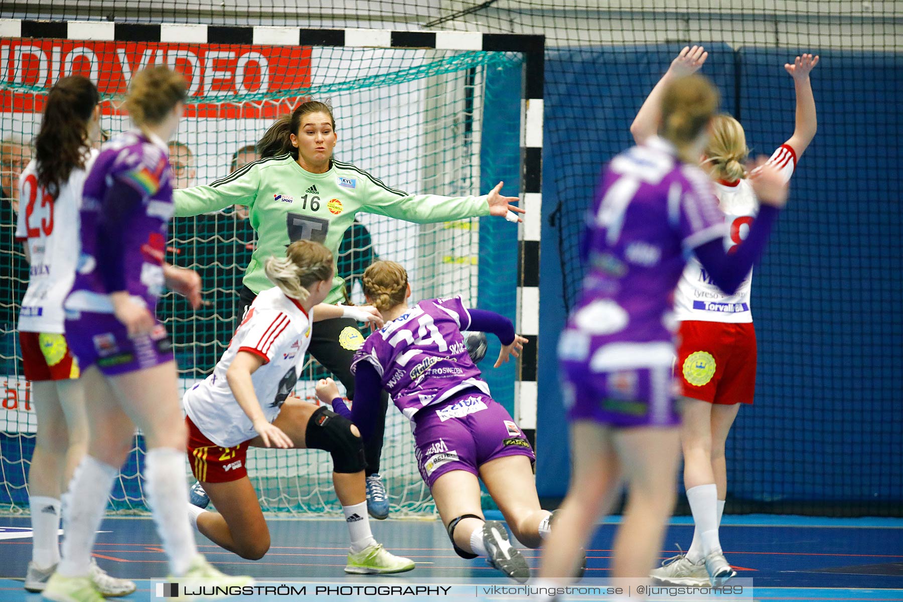 Skara HF-Tyresö Handboll 22-21,dam,Skara Idrottshall,Skara,Sverige,Handboll,,2018,200776