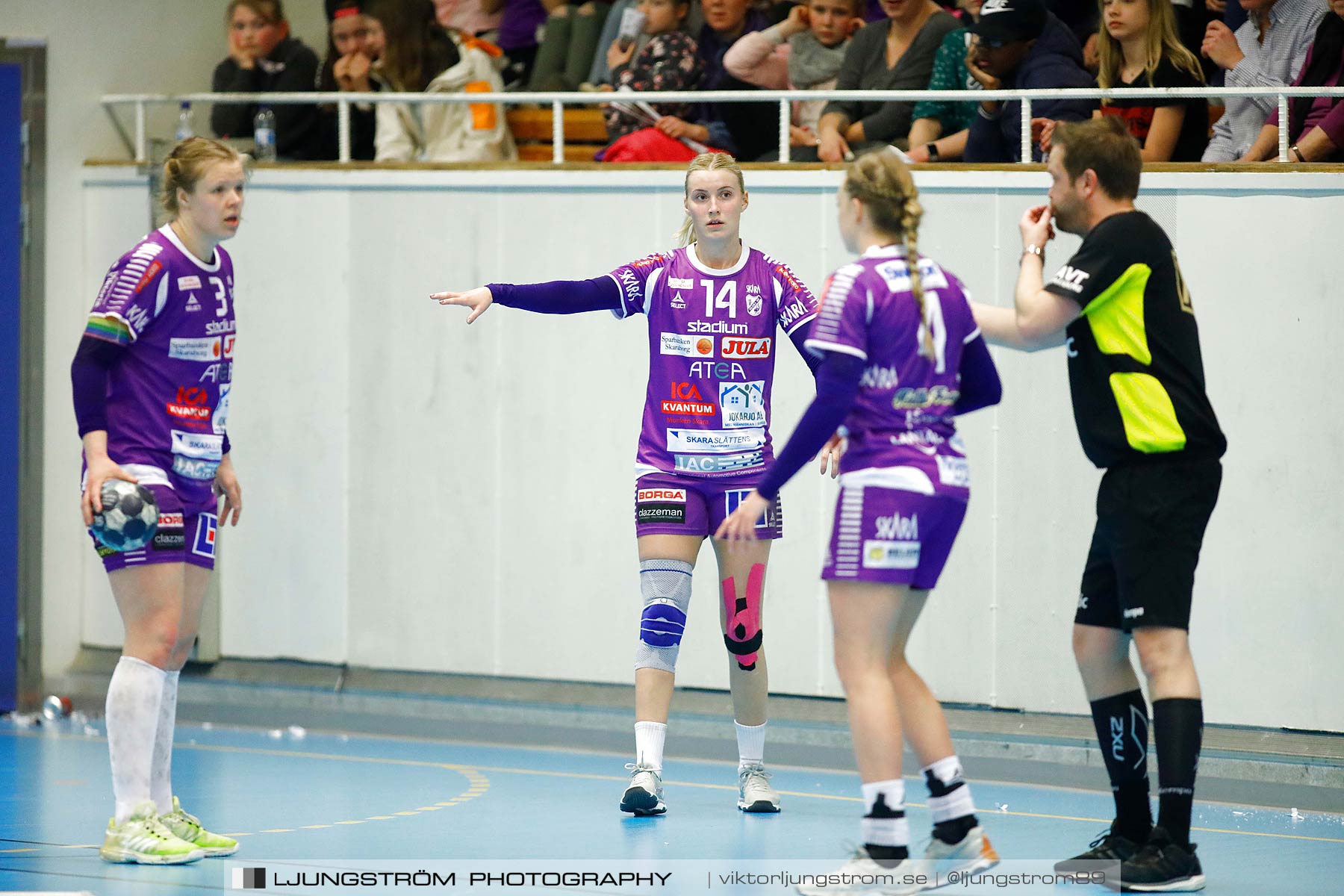 Skara HF-Tyresö Handboll 22-21,dam,Skara Idrottshall,Skara,Sverige,Handboll,,2018,200805