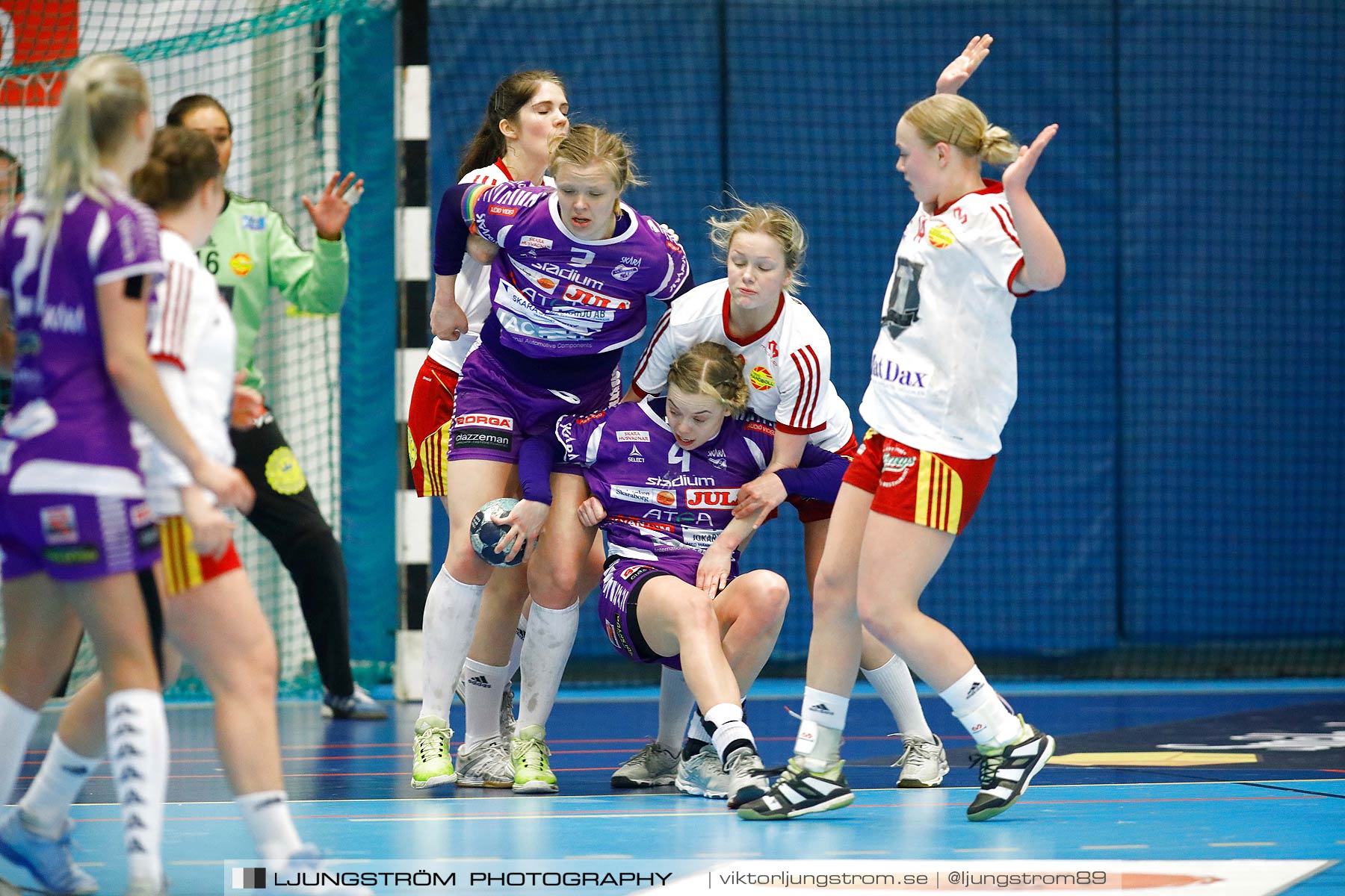 Skara HF-Tyresö Handboll 22-21,dam,Skara Idrottshall,Skara,Sverige,Handboll,,2018,200808