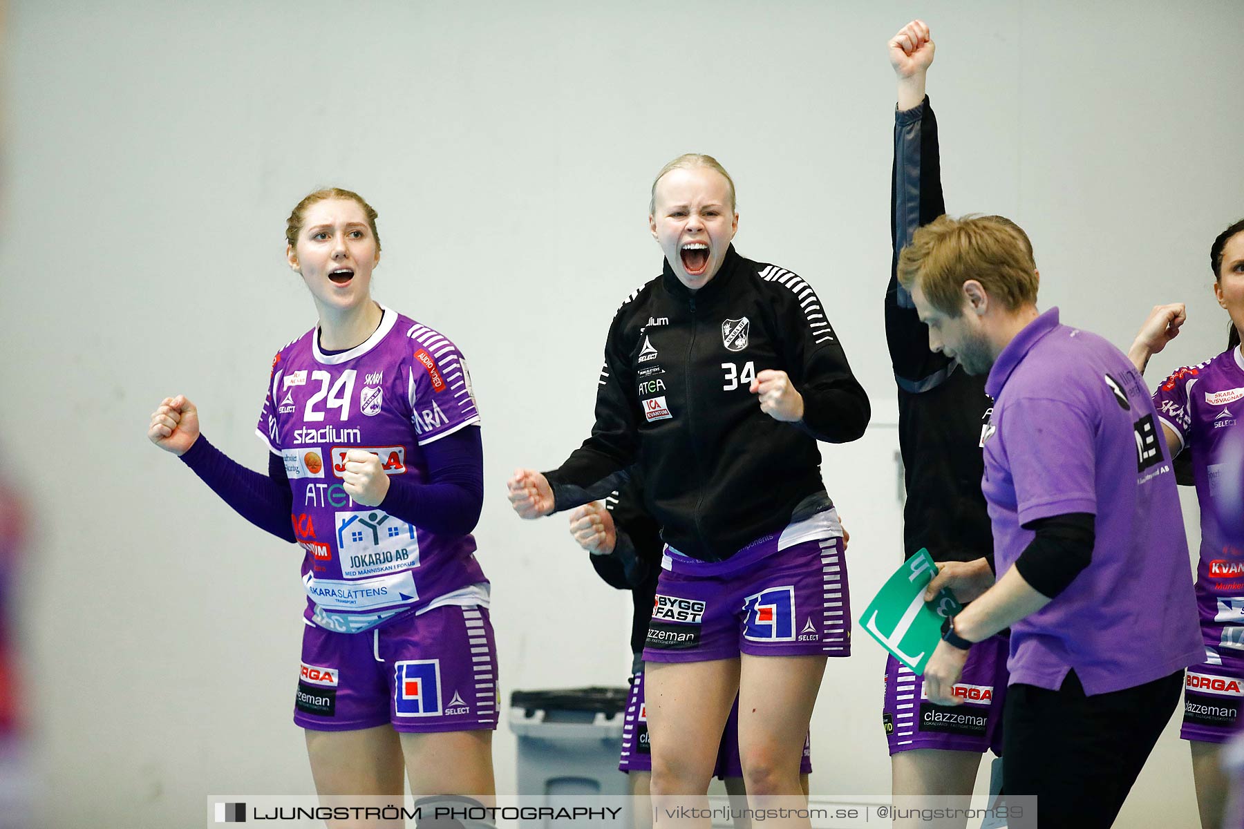 Skara HF-Tyresö Handboll 22-21,dam,Skara Idrottshall,Skara,Sverige,Handboll,,2018,200815