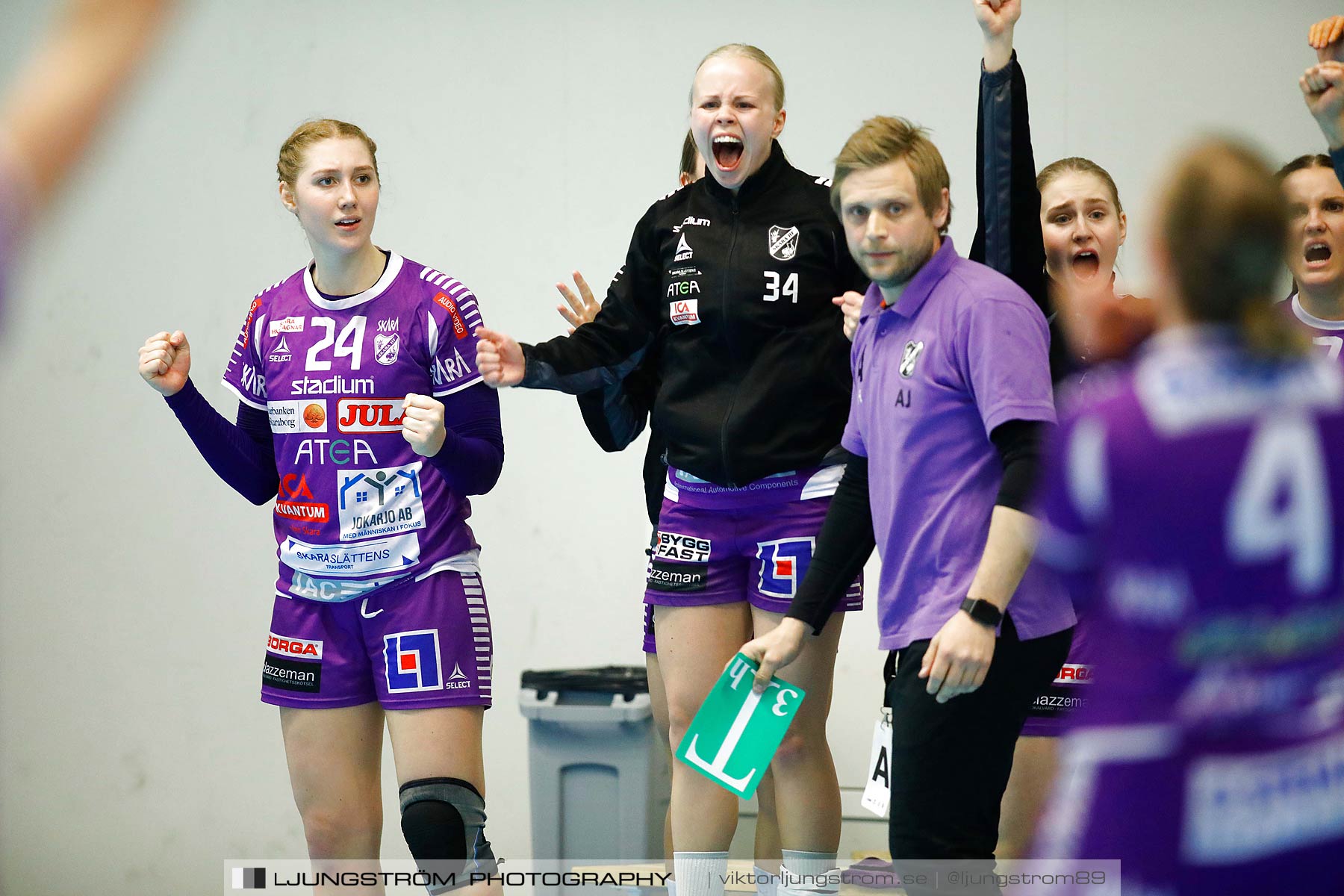 Skara HF-Tyresö Handboll 22-21,dam,Skara Idrottshall,Skara,Sverige,Handboll,,2018,200816