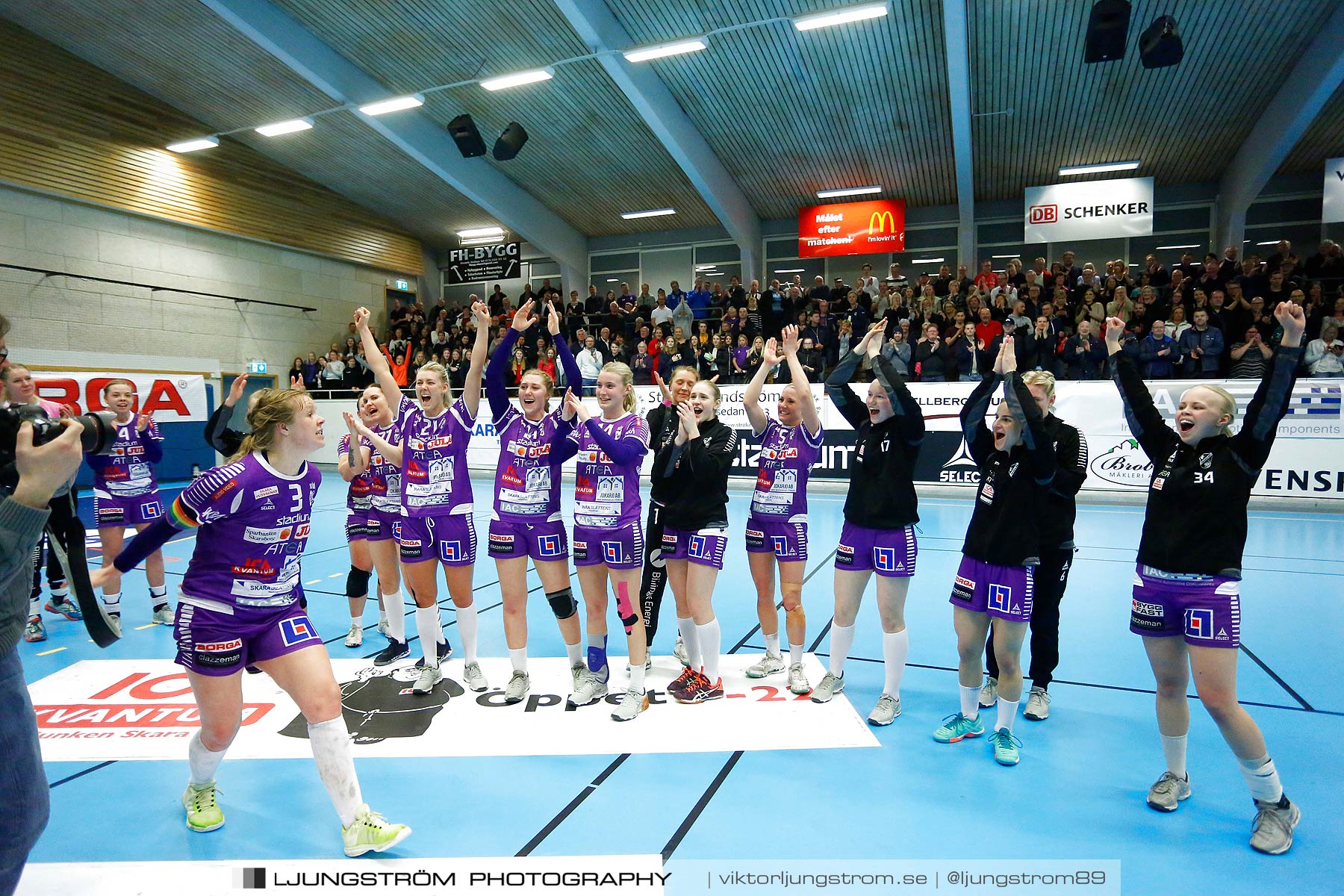 Skara HF-Tyresö Handboll 22-21,dam,Skara Idrottshall,Skara,Sverige,Handboll,,2018,200865