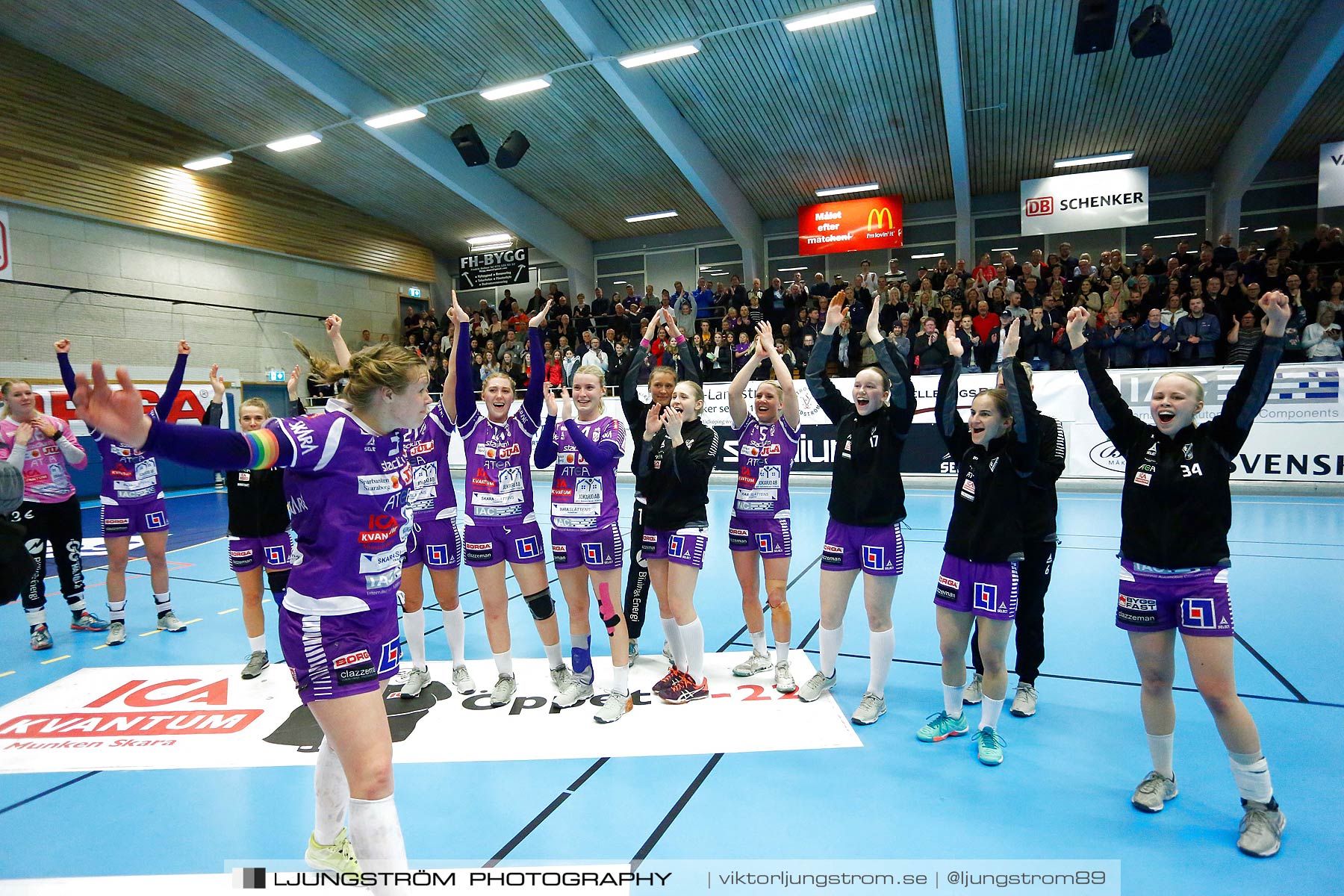 Skara HF-Tyresö Handboll 22-21,dam,Skara Idrottshall,Skara,Sverige,Handboll,,2018,200866