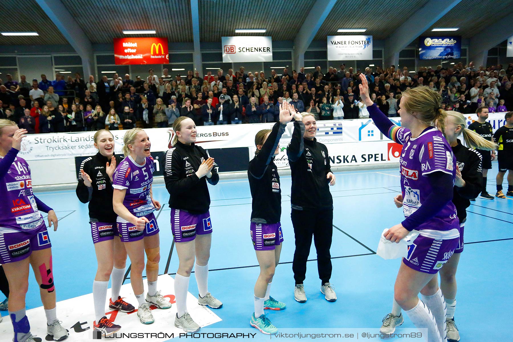 Skara HF-Tyresö Handboll 22-21,dam,Skara Idrottshall,Skara,Sverige,Handboll,,2018,200868