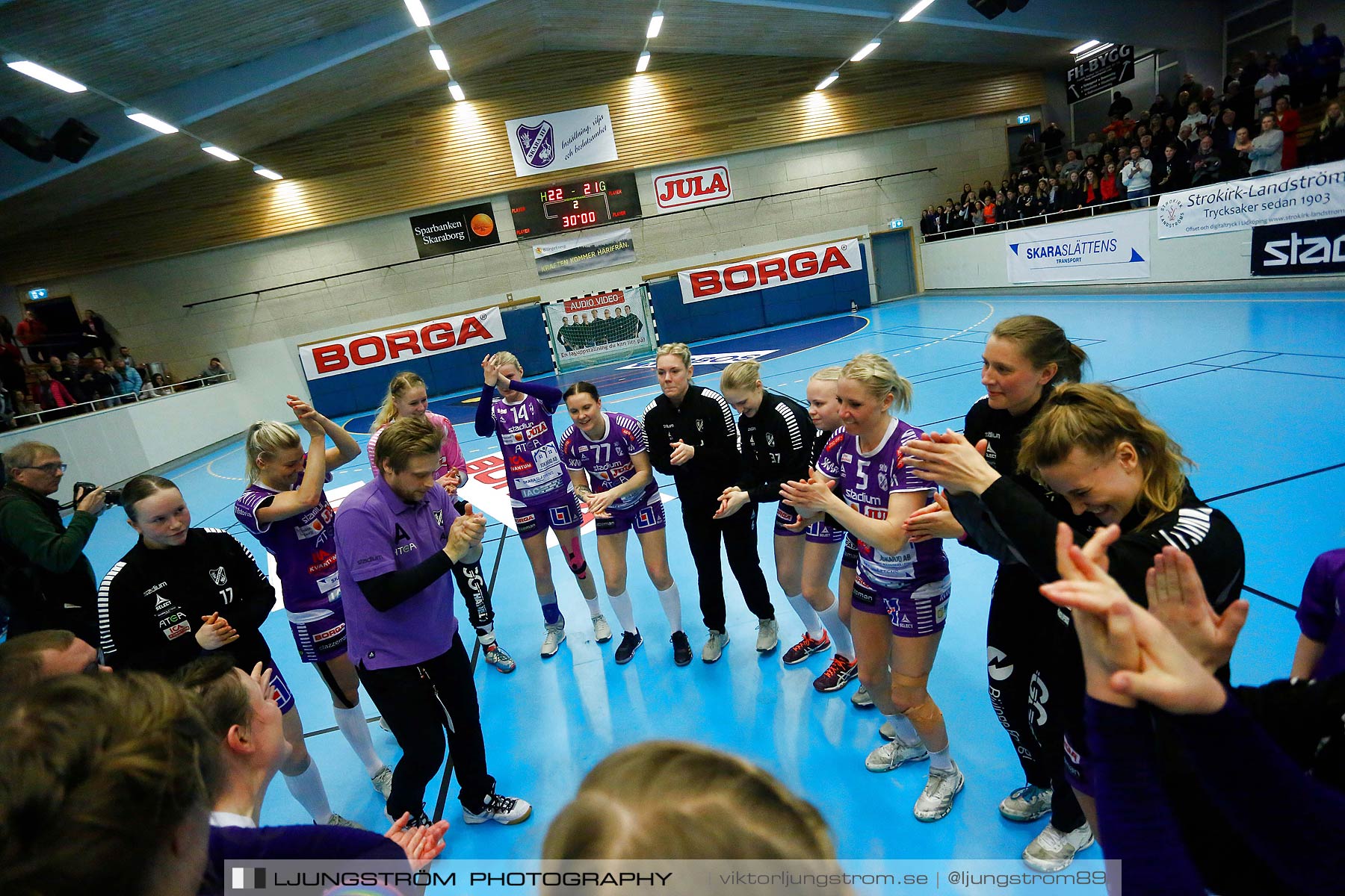 Skara HF-Tyresö Handboll 22-21,dam,Skara Idrottshall,Skara,Sverige,Handboll,,2018,200892