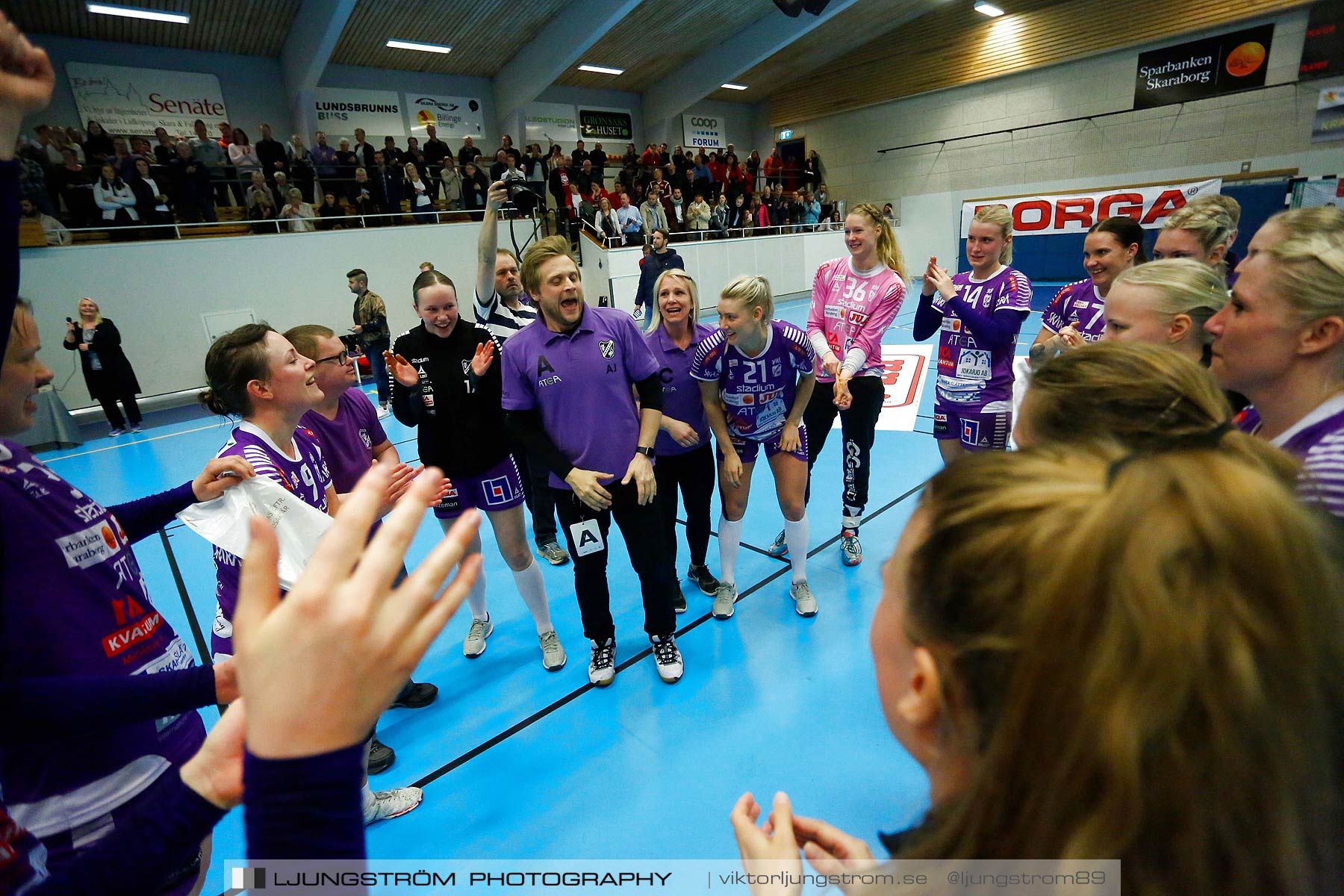 Skara HF-Tyresö Handboll 22-21,dam,Skara Idrottshall,Skara,Sverige,Handboll,,2018,200896