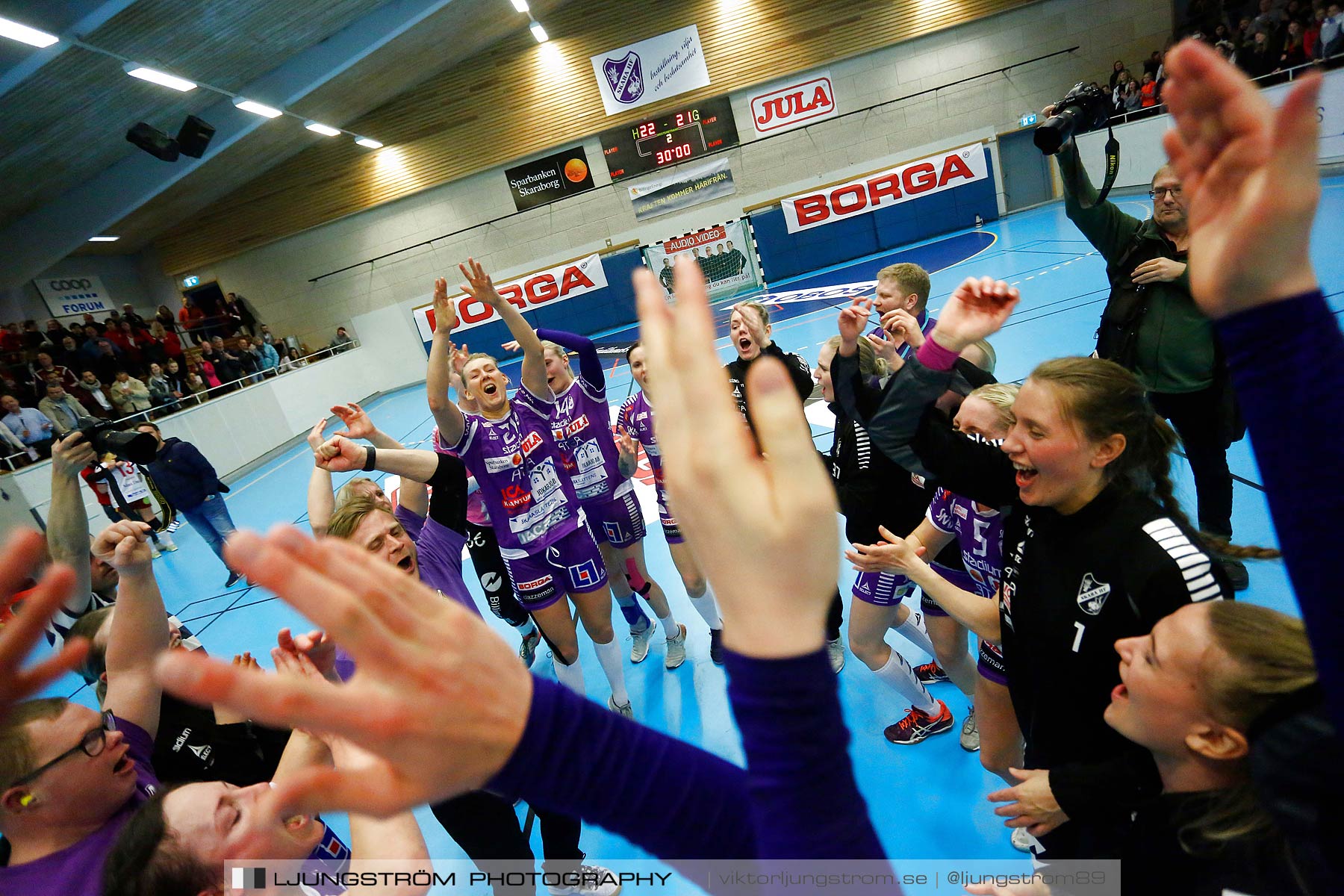 Skara HF-Tyresö Handboll 22-21,dam,Skara Idrottshall,Skara,Sverige,Handboll,,2018,200904