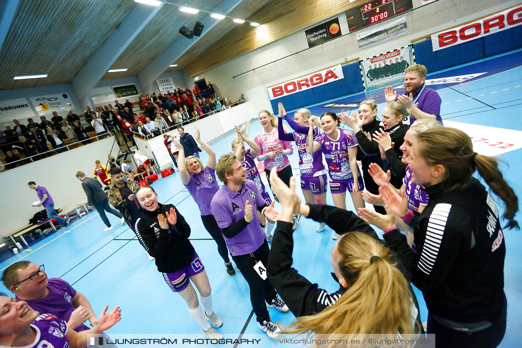 Skara HF-Tyresö Handboll 22-21,dam,Skara Idrottshall,Skara,Sverige,Handboll,,2018,200909