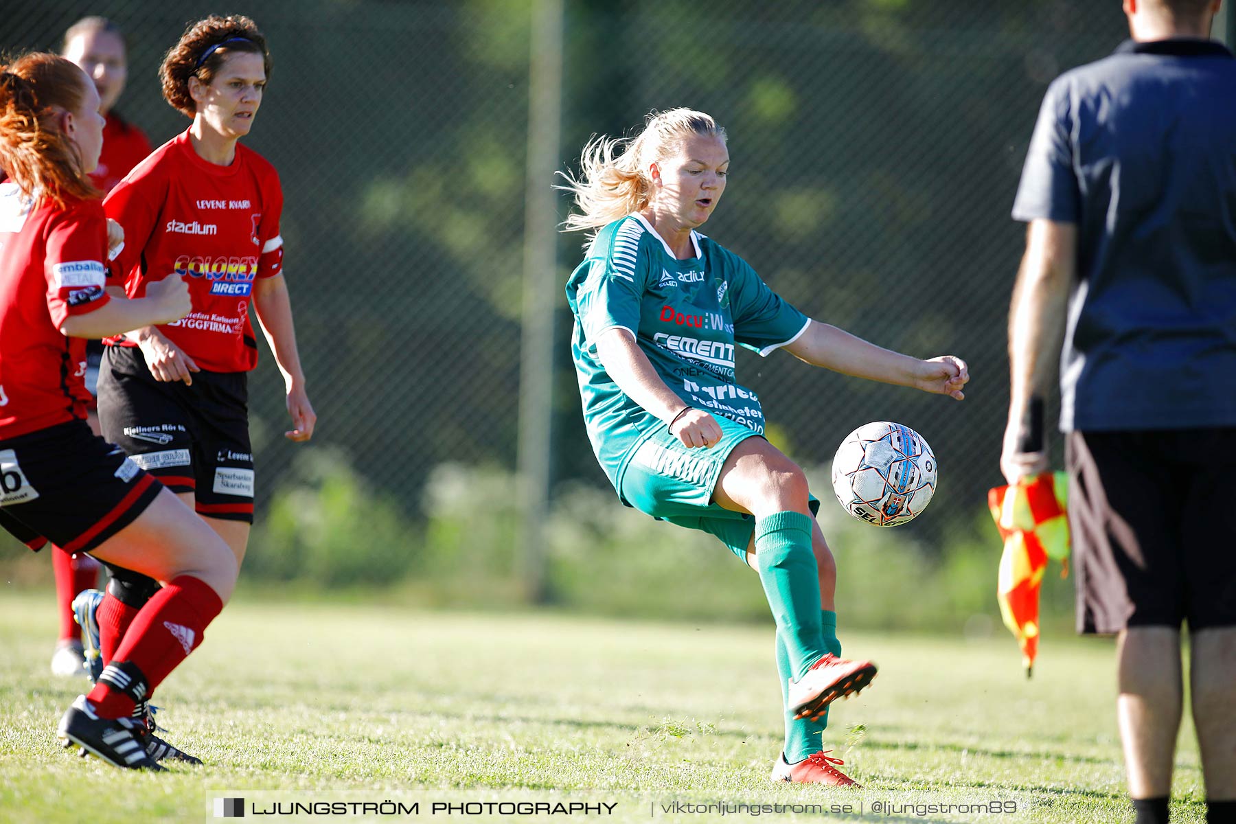 Våmbs IF-Levene-Skogslunds IF 4-1,dam,Claesborgs IP,Skövde,Sverige,Fotboll,,2018,203570