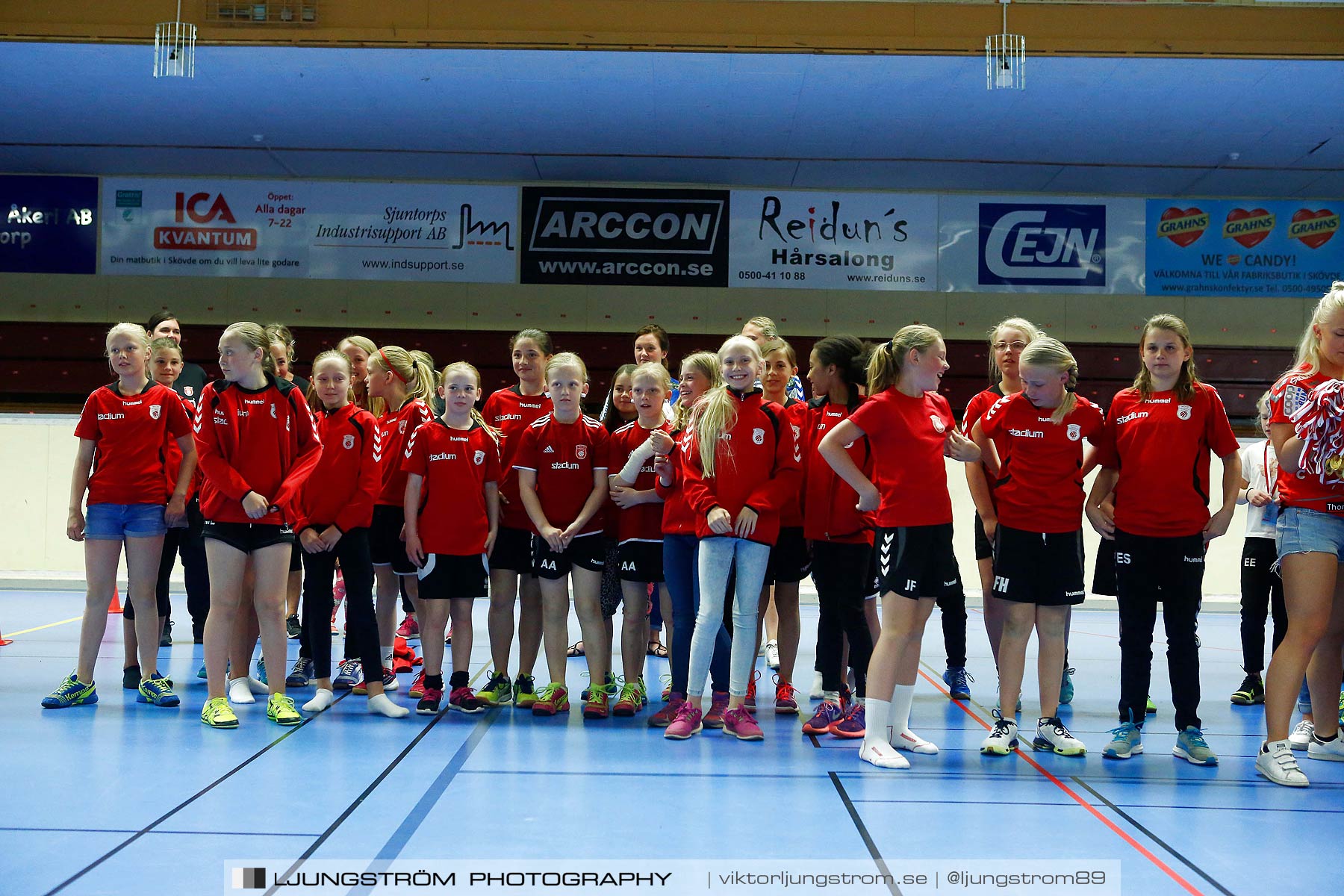 Skövde HF Ungdomsavslutning,dam,Skövde Idrottshall,Skövde,Sverige,Handboll,,2016,204054