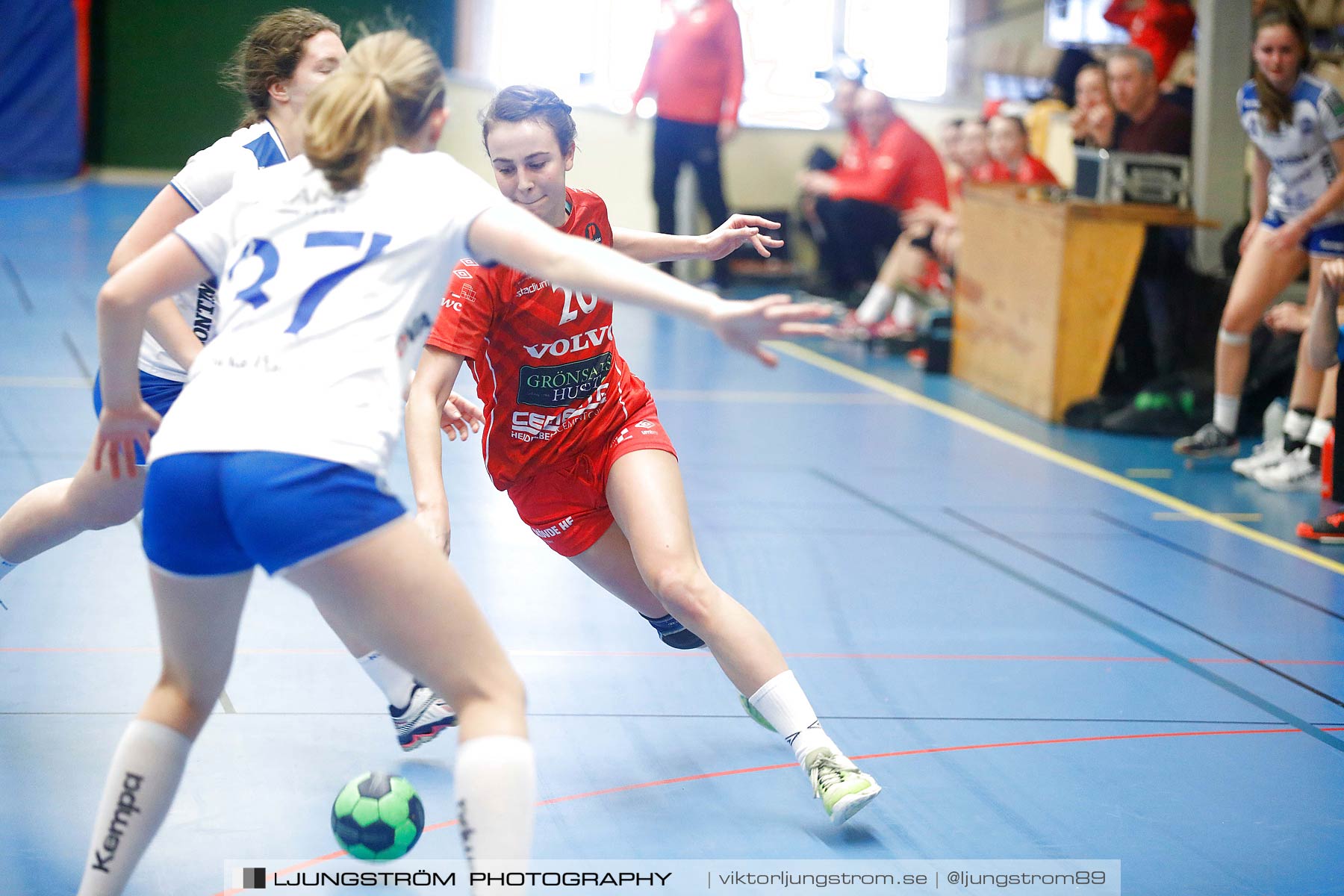 Skövde HF FA-HK Aranäs vit 38-18,dam,Skövde Idrottshall,Skövde,Sverige,Handboll,,2018,204562