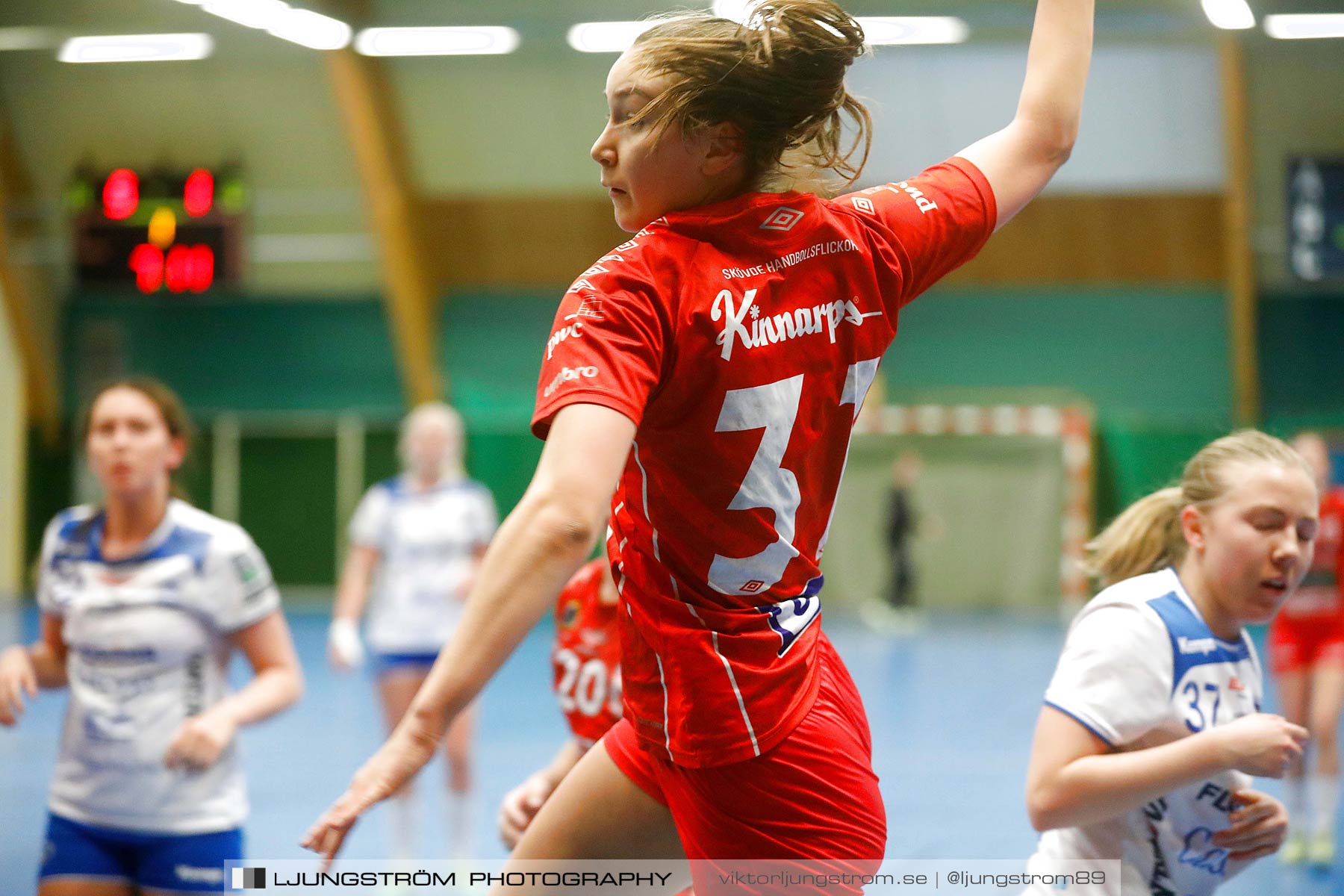 Skövde HF FA-HK Aranäs vit 38-18,dam,Skövde Idrottshall,Skövde,Sverige,Handboll,,2018,204564