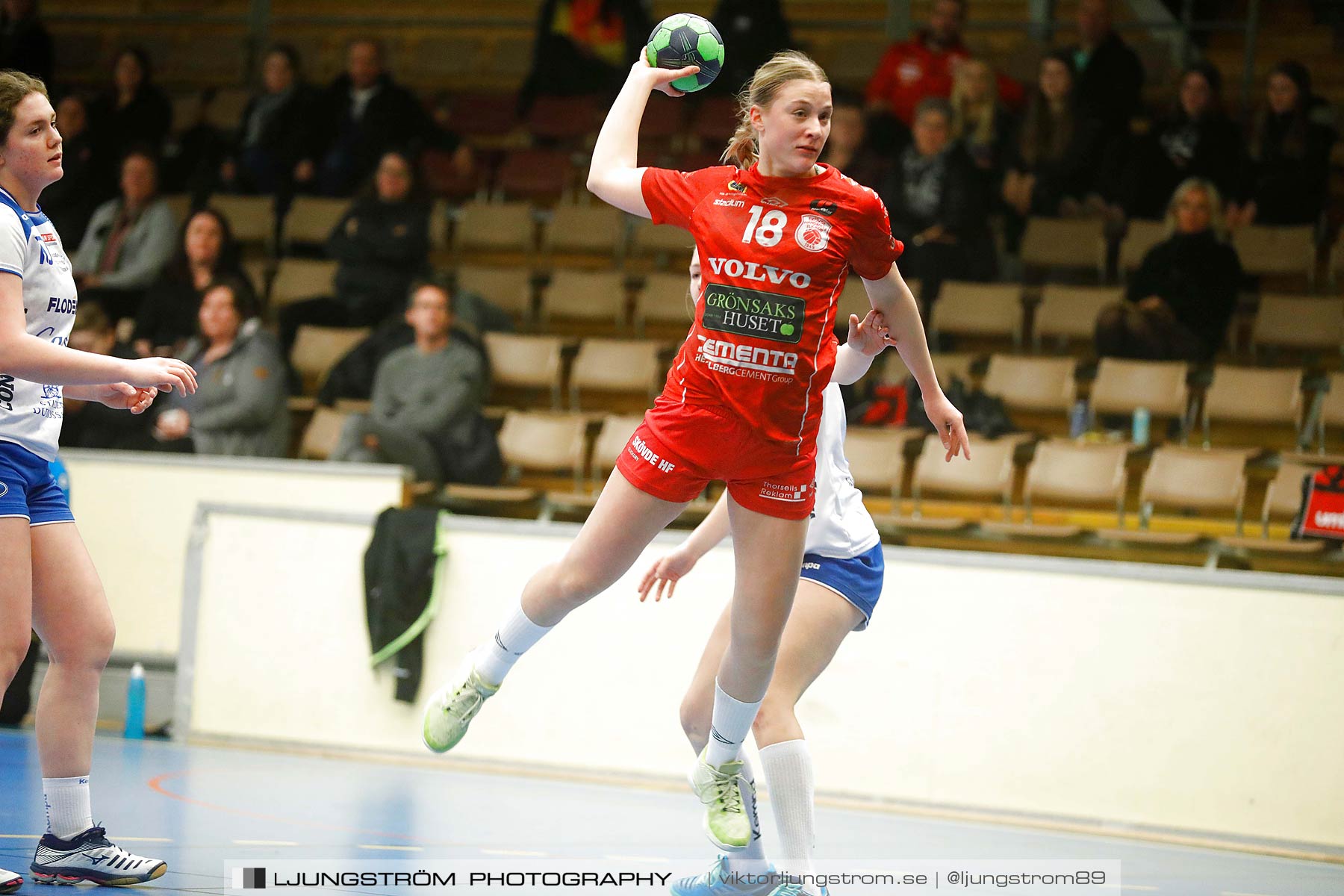 Skövde HF FA-HK Aranäs vit 38-18,dam,Skövde Idrottshall,Skövde,Sverige,Handboll,,2018,204572